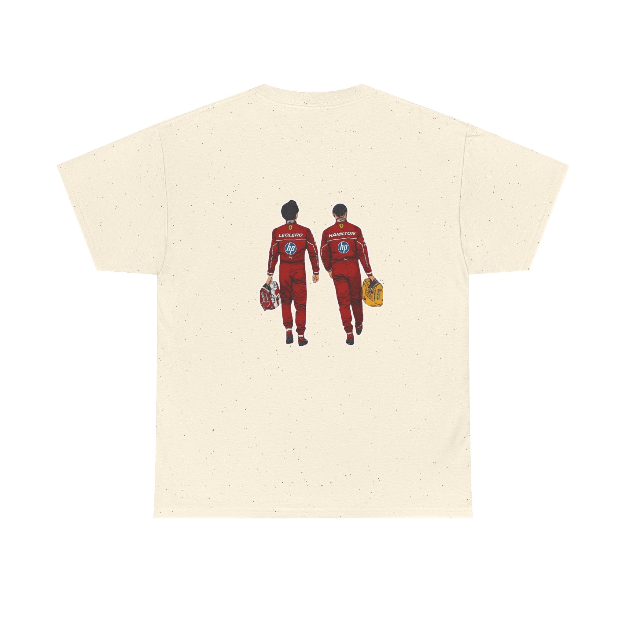 Charles Leclerc + Lewis Hamilton Cotton T-Shirt