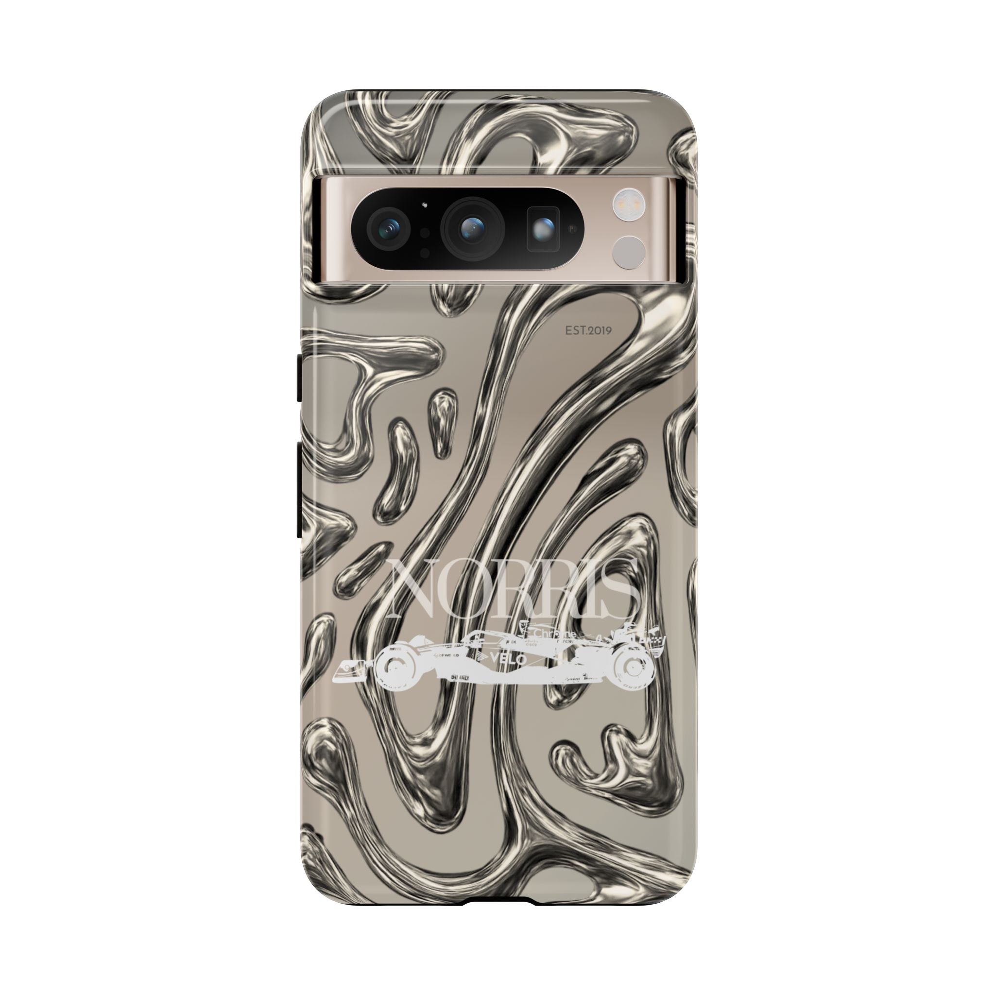 Lando Norris Chrome Phone Case (Glossy and Matte)