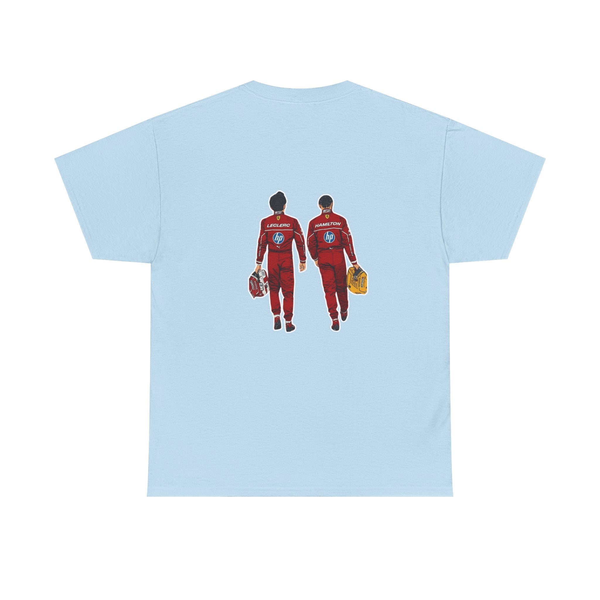 Charles Leclerc + Lewis Hamilton Cotton T-Shirt
