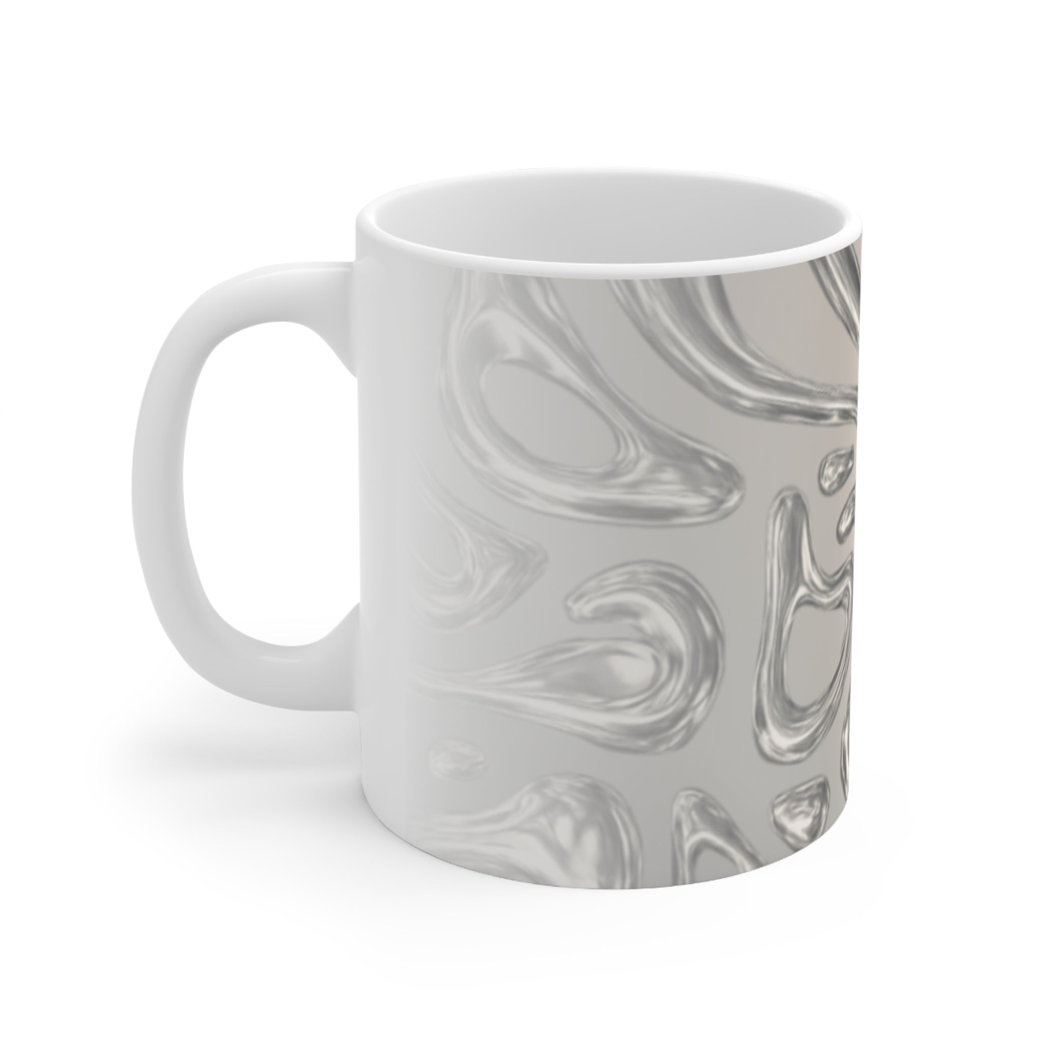 Lando Norris Chrome Blob Mug
