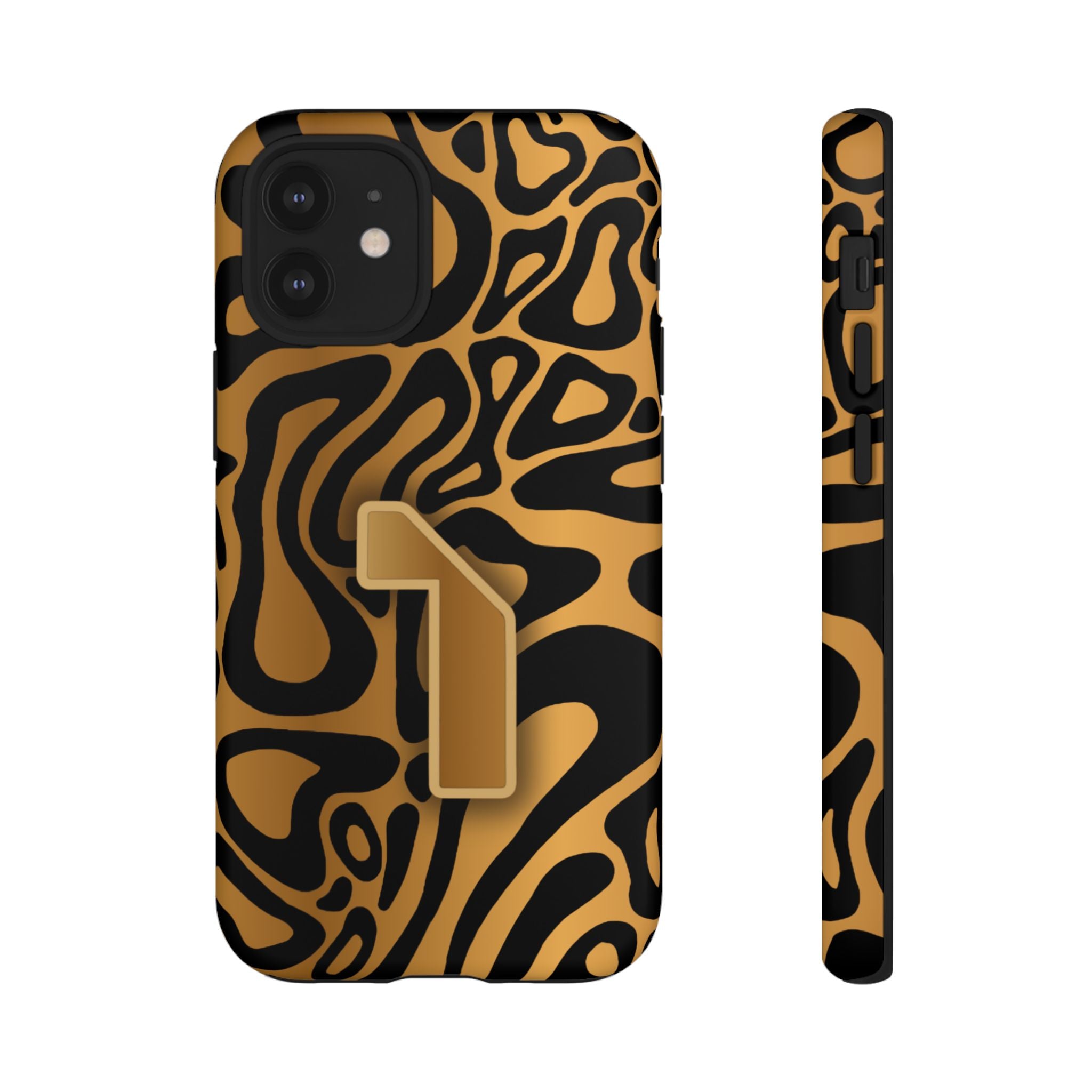 Lando Norris Championship Gold Blob Phone Case (Glossy and Matte)