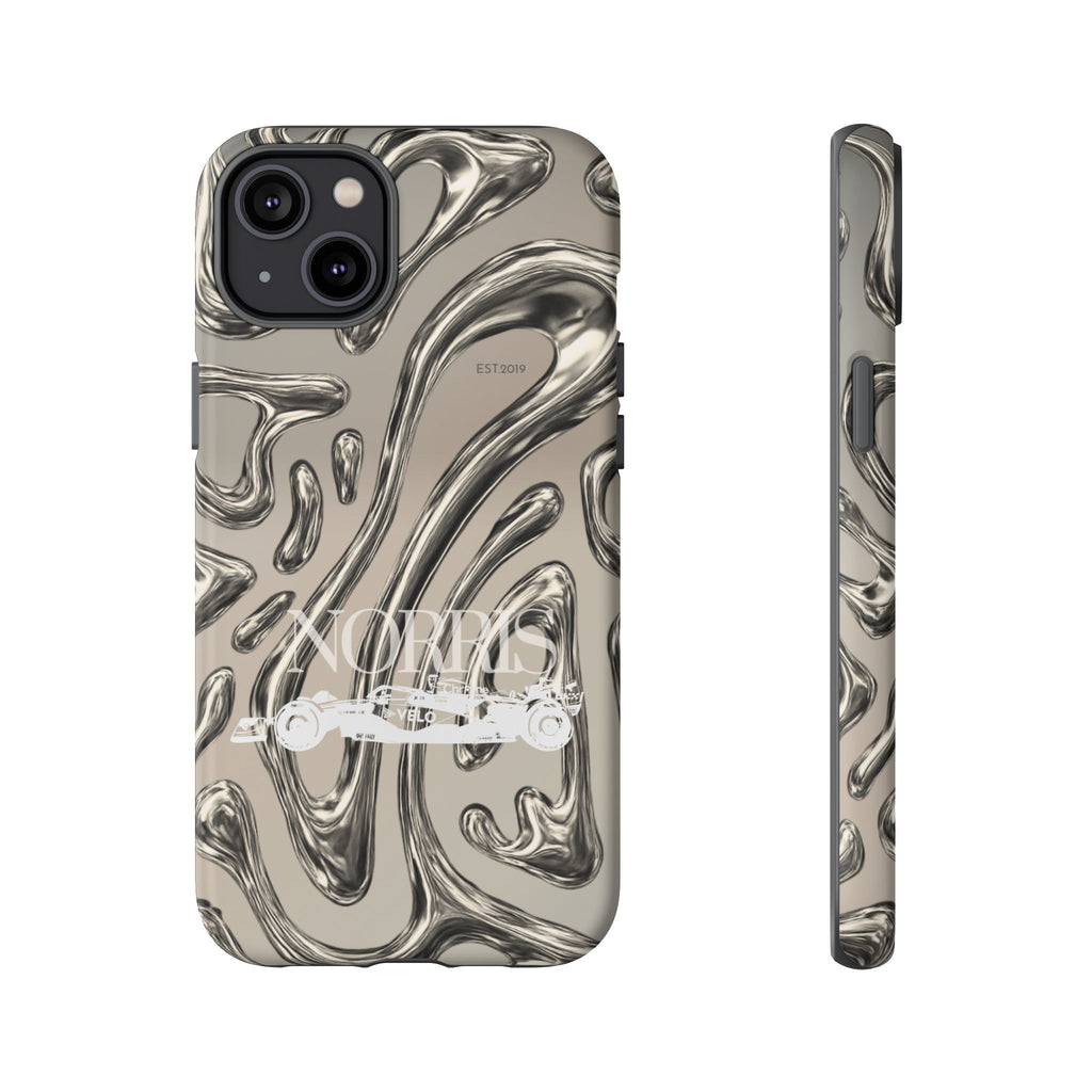 Lando Norris Chrome Phone Case (Glossy and Matte)