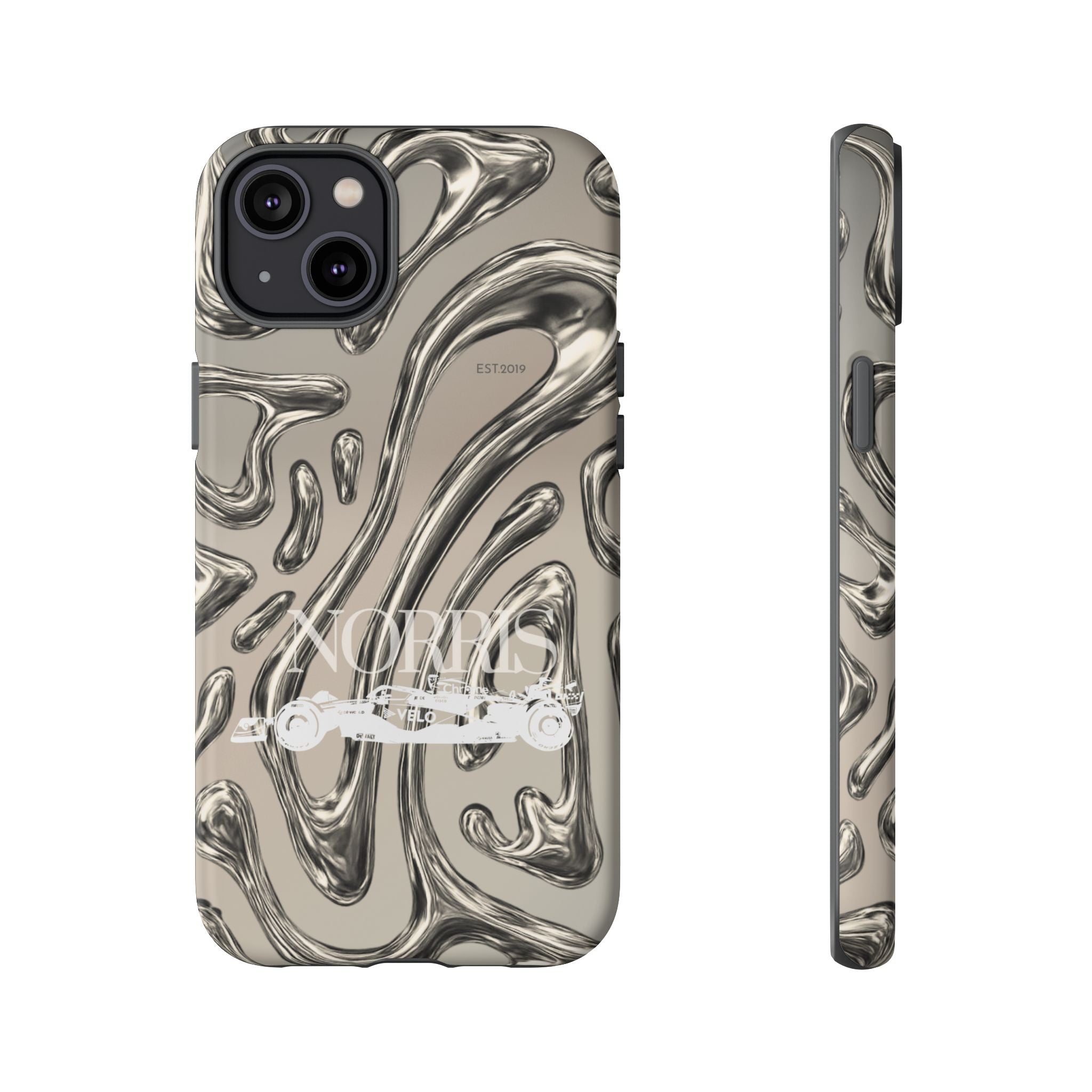 Lando Norris Chrome Phone Case (Glossy and Matte)