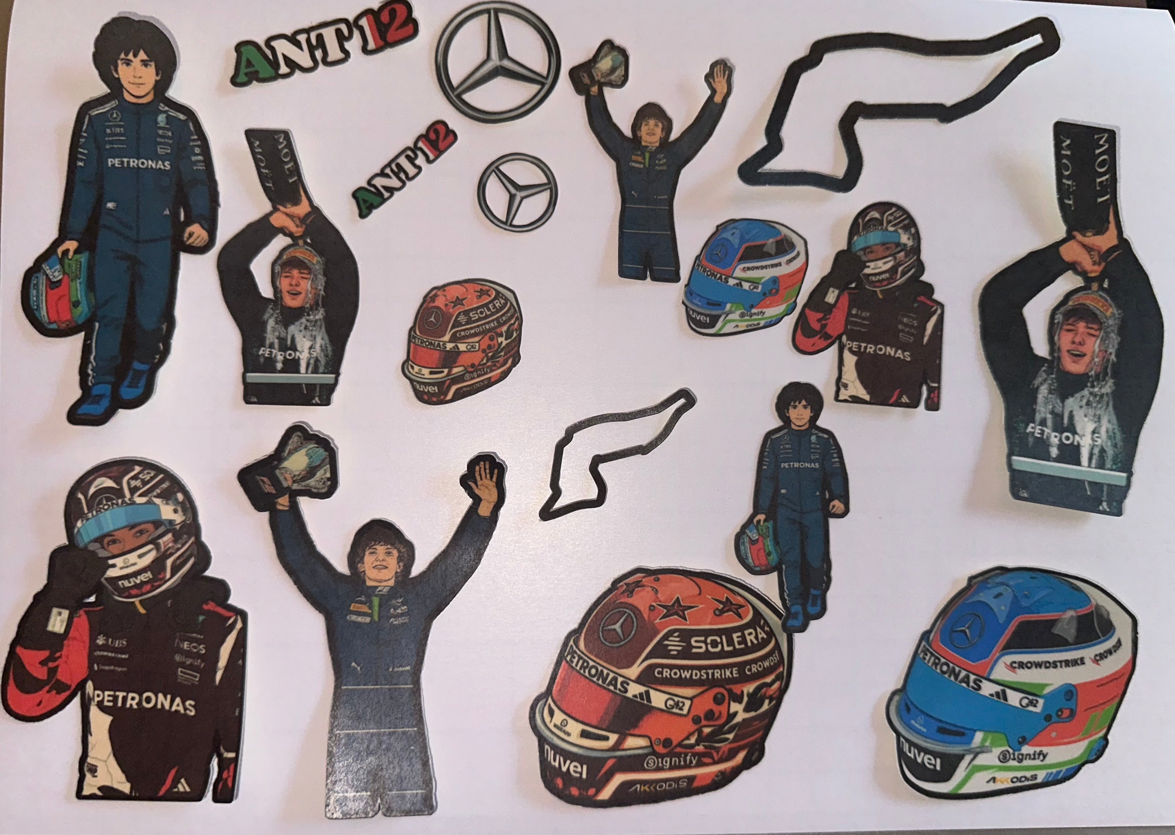 Kimi Antonelli Stickers
