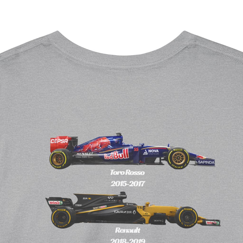 Carlos Sainz Cotton T-Shirt - F1 Career Teams