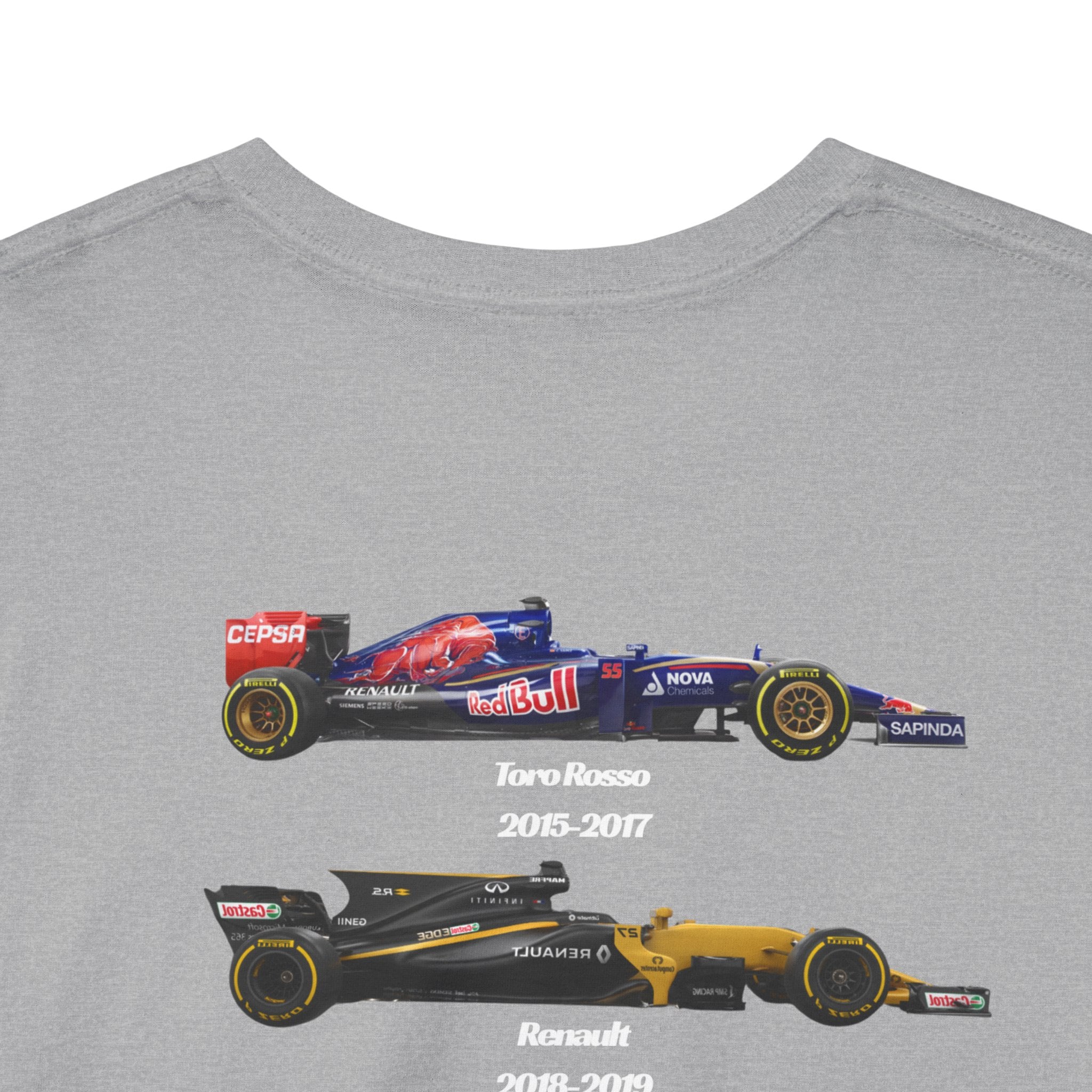 Carlos Sainz Cotton T-Shirt - F1 Career Teams
