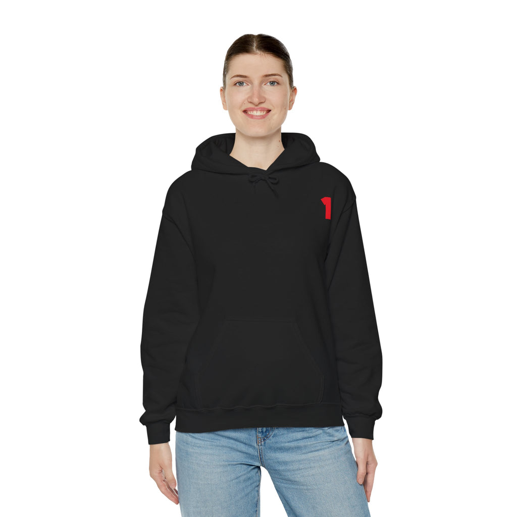 Max Verstappen - Helmets In His F1 Career Hoodie