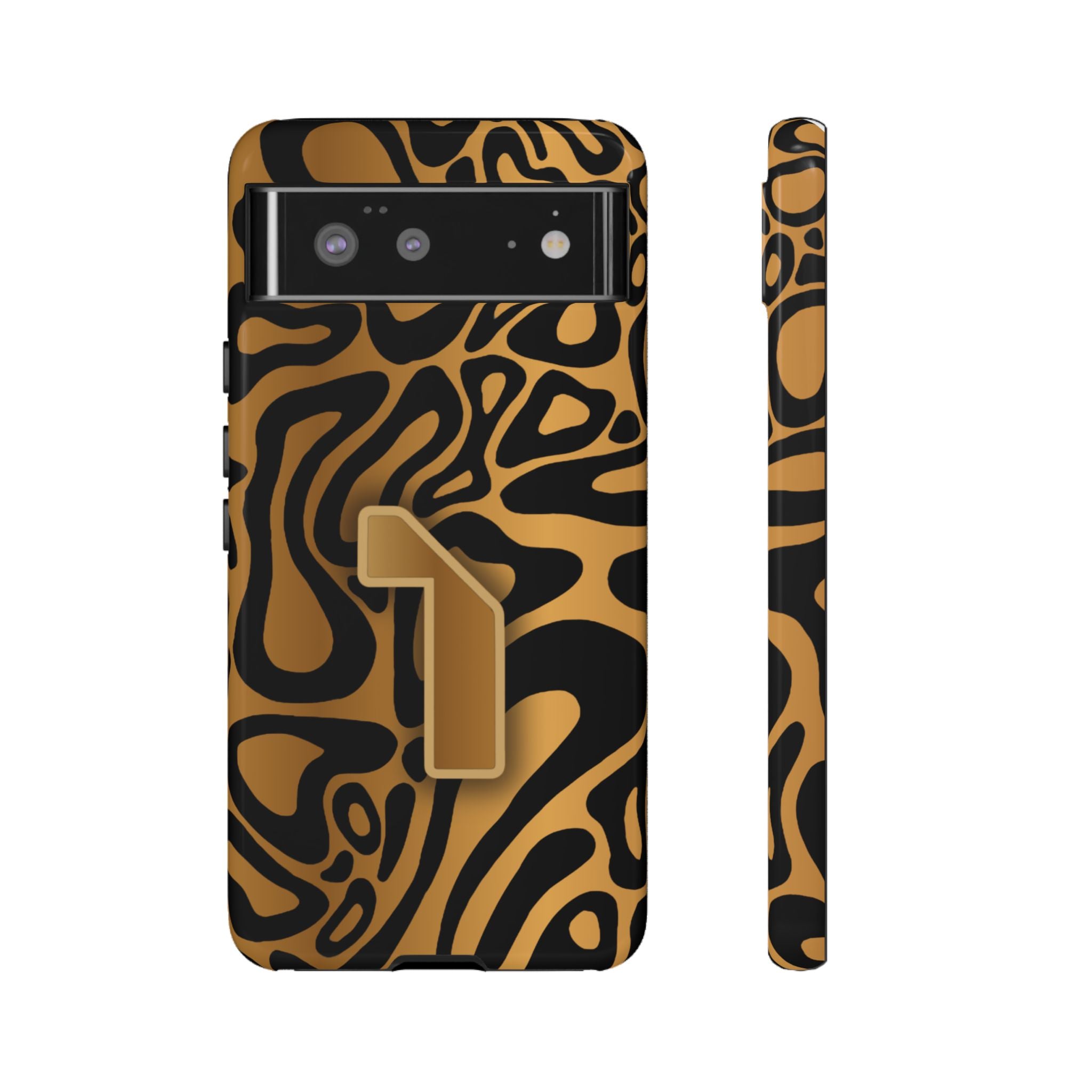 Lando Norris Championship Gold Blob Phone Case (Glossy and Matte)