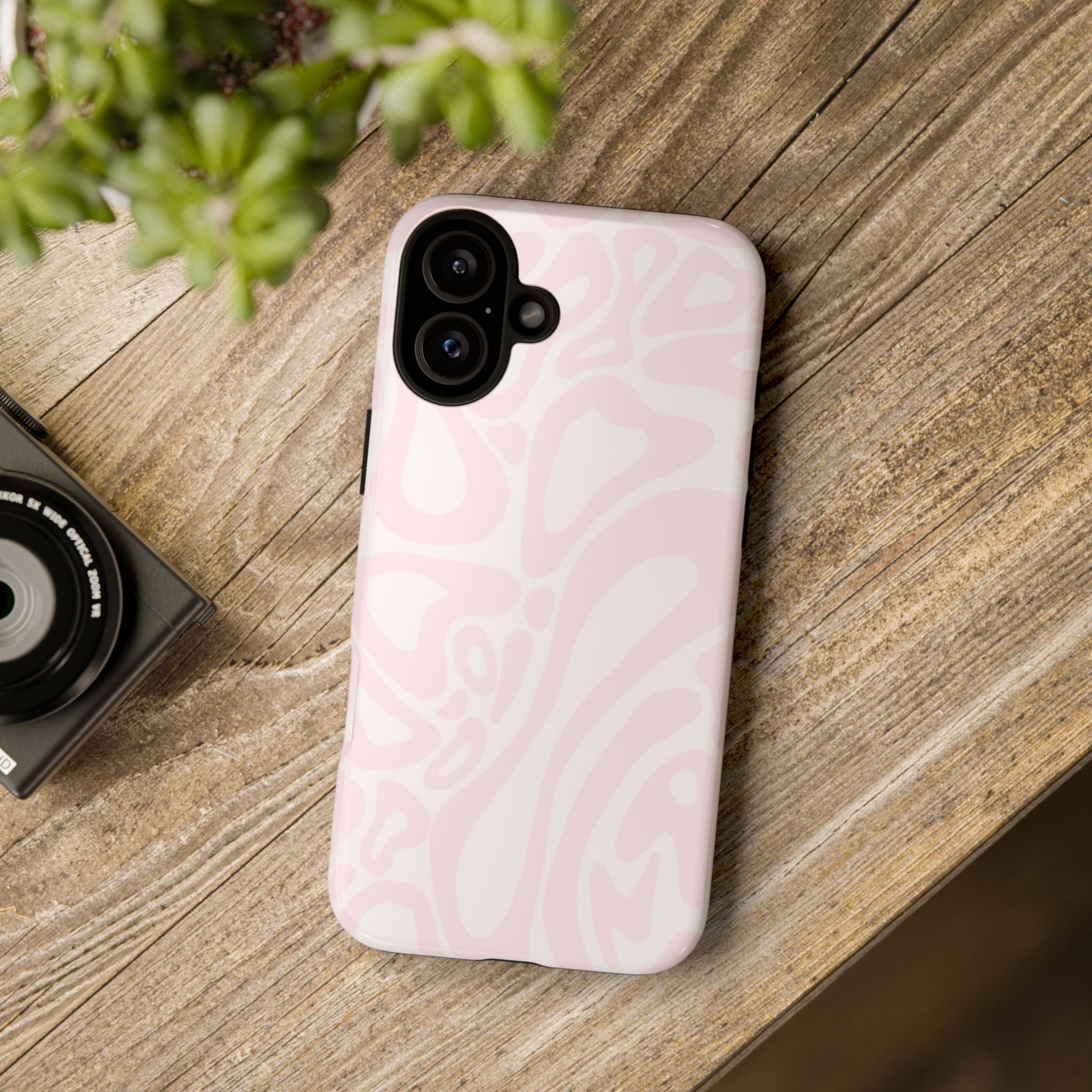 Lando Norris Pink Blob Phone Case (Glossy and Matte)