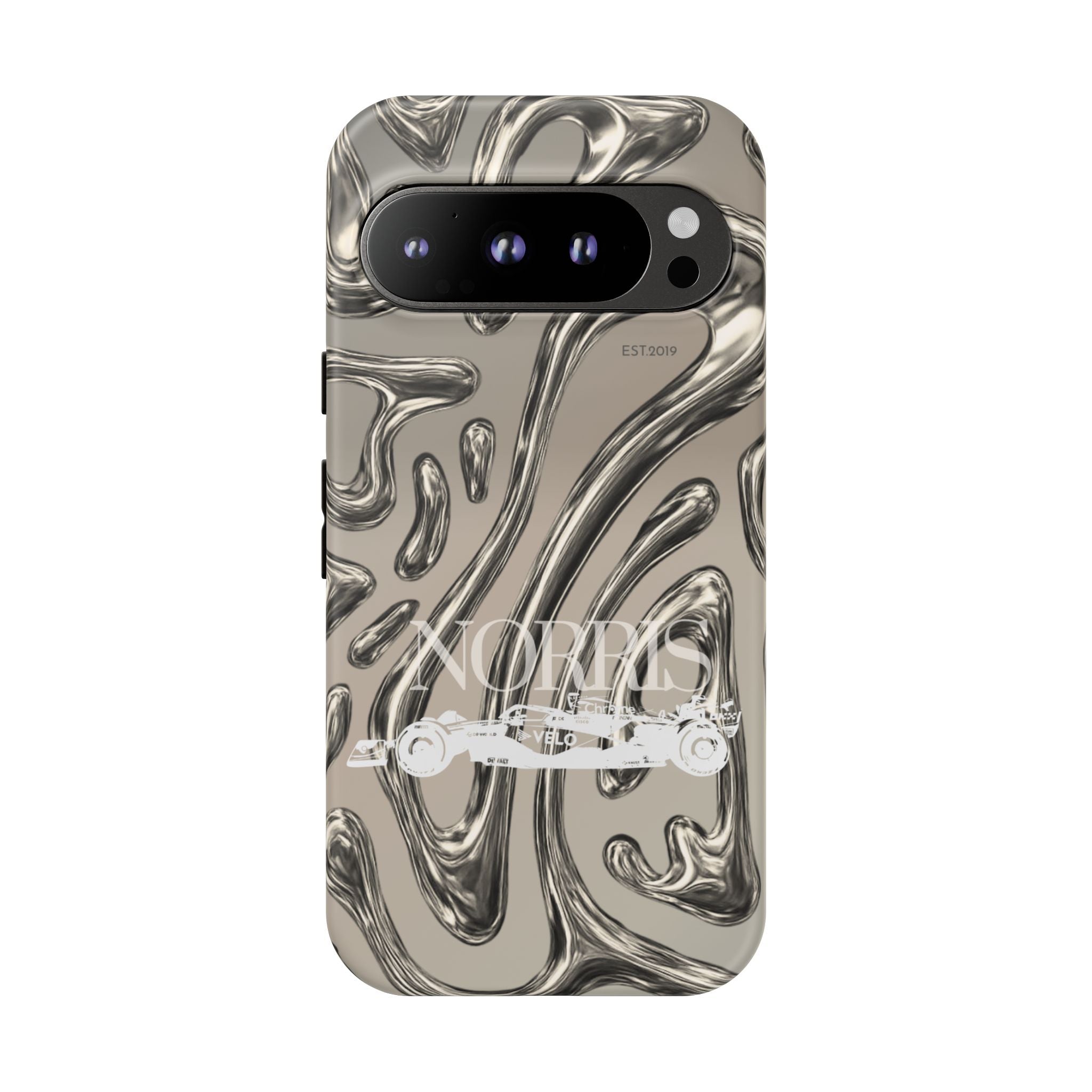 Lando Norris Chrome Phone Case (Glossy and Matte)