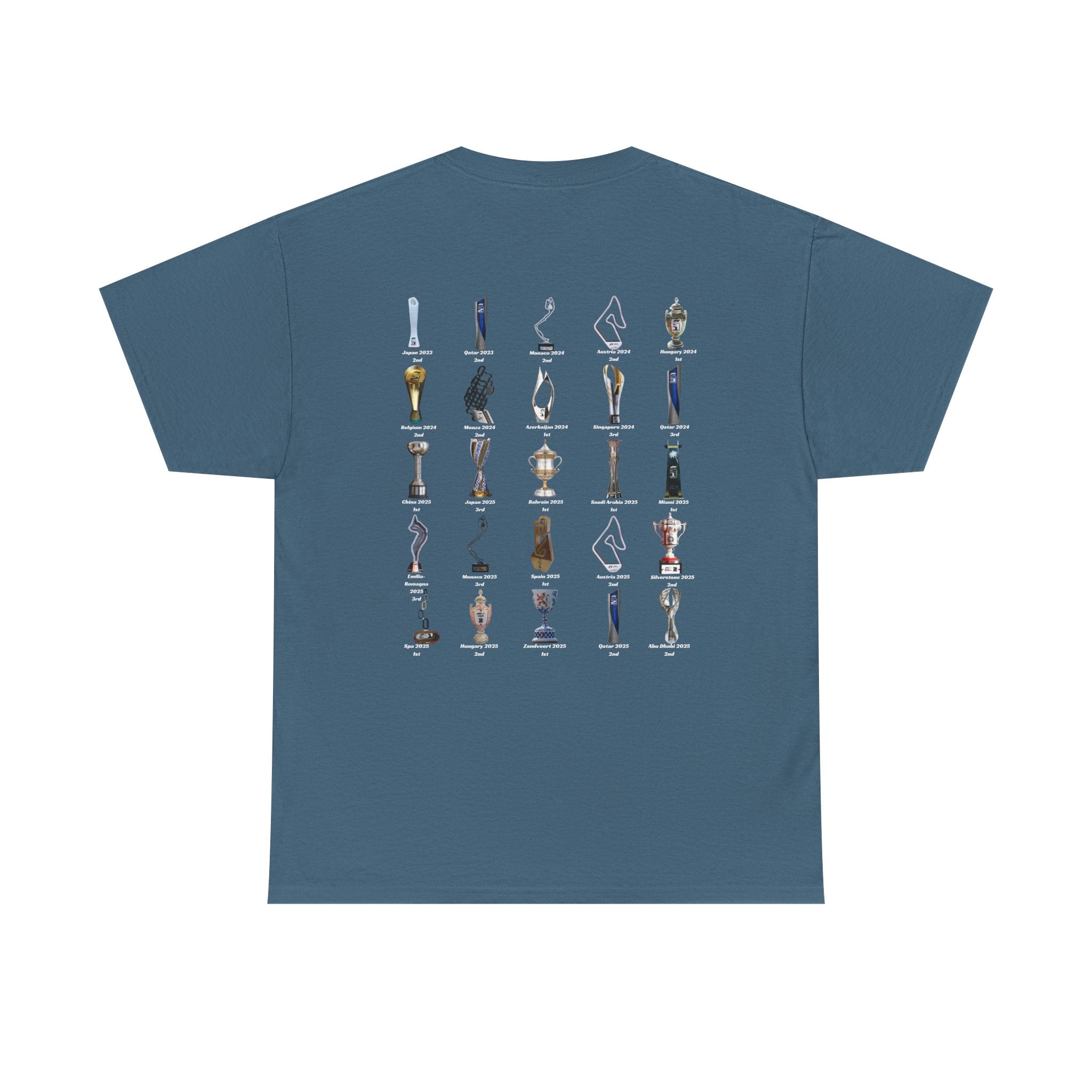 Oscar Piastri Cotton T-Shirt -  F1 Career Trophies