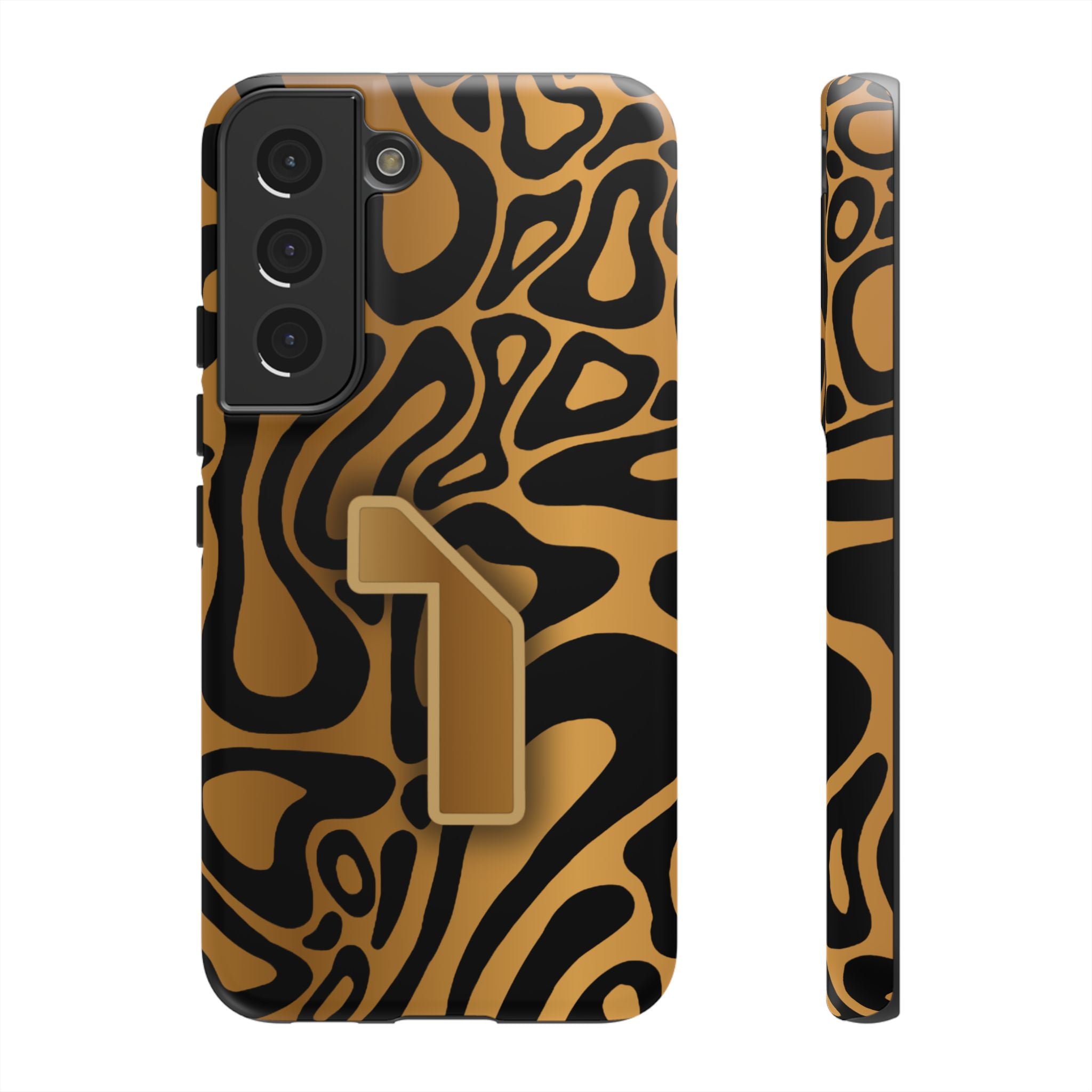 Lando Norris Championship Gold Blob Phone Case (Glossy and Matte)