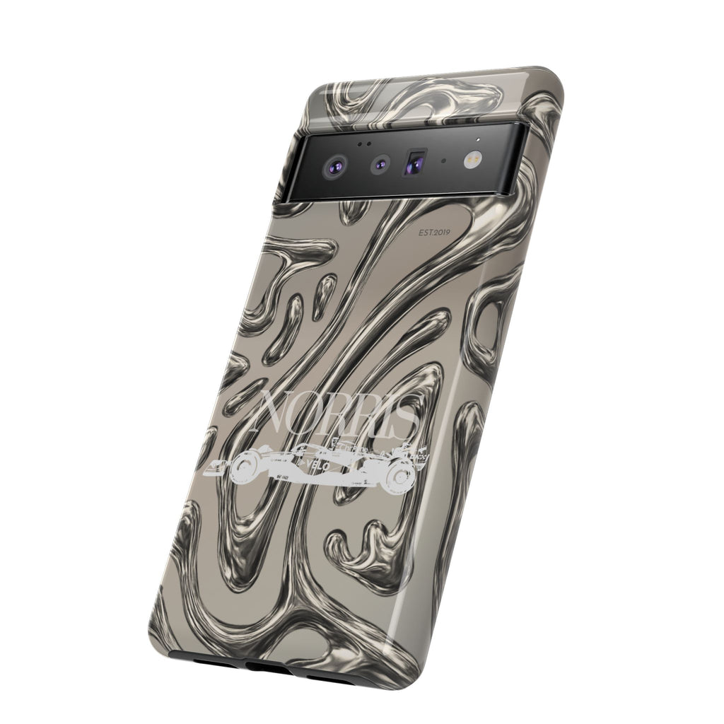 Lando Norris Chrome Phone Case (Glossy and Matte)