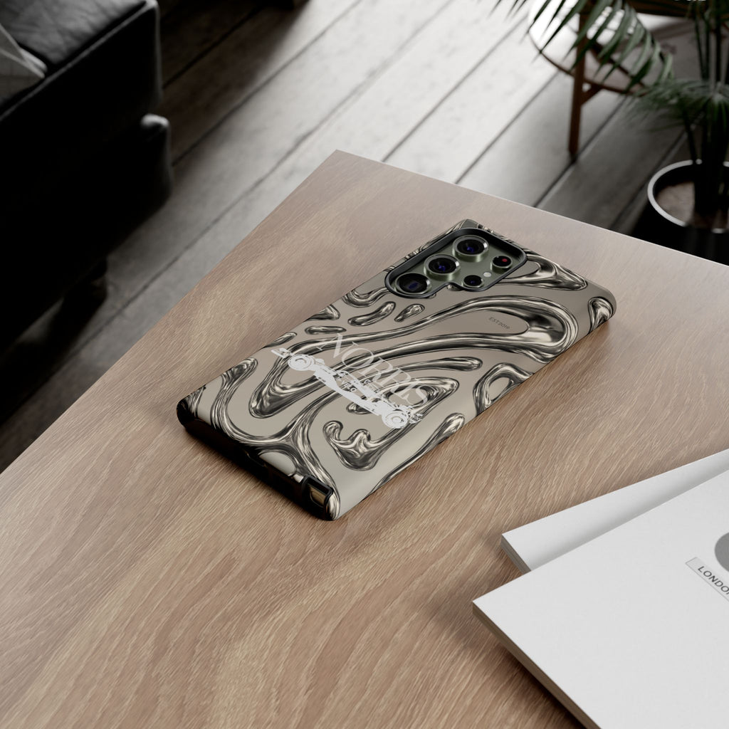 Lando Norris Chrome Phone Case (Glossy and Matte)