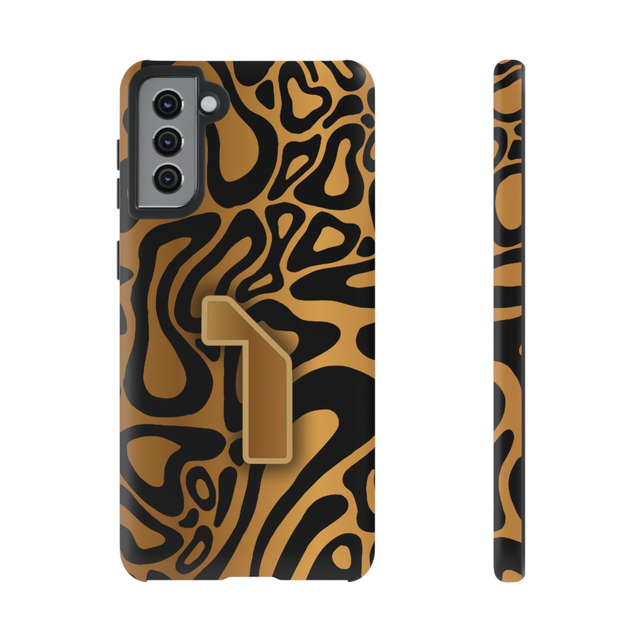 Lando Norris Championship Gold Blob Phone Case (Glossy and Matte)
