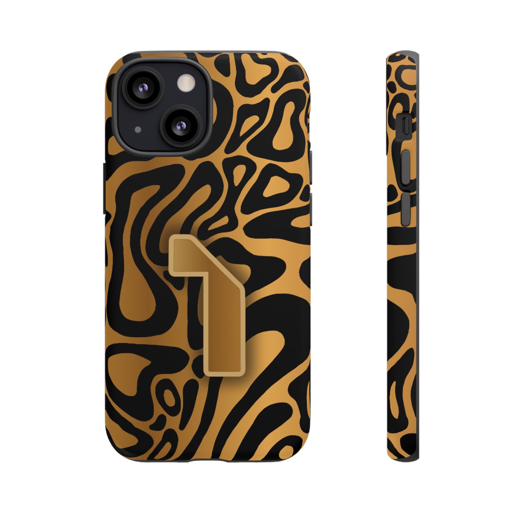 Lando Norris Championship Gold Blob Phone Case (Glossy and Matte)