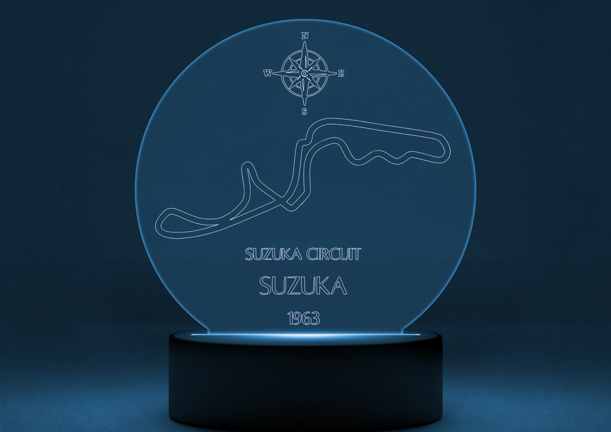 Circuit LED Night Light with Base