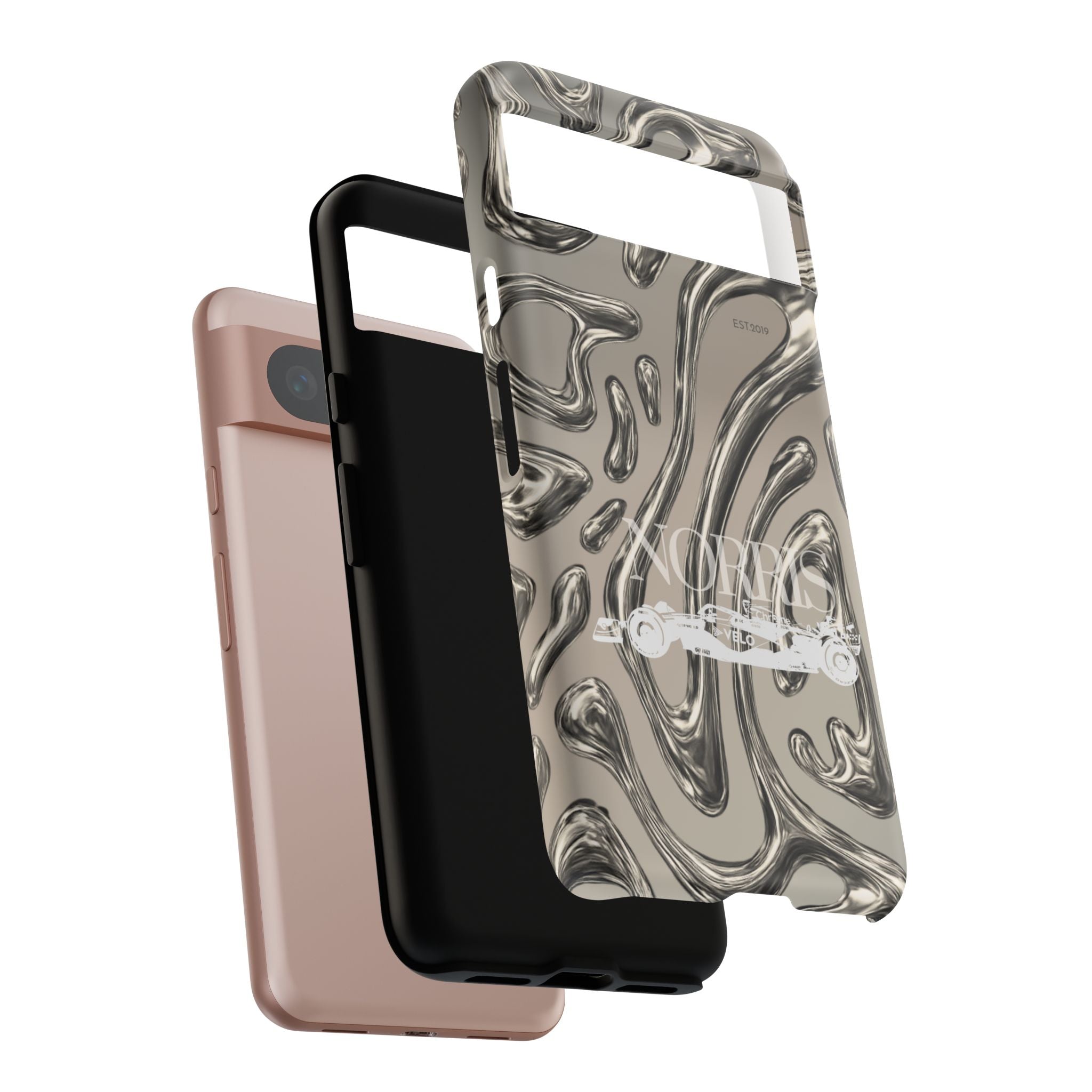 Lando Norris Chrome Phone Case (Glossy and Matte)