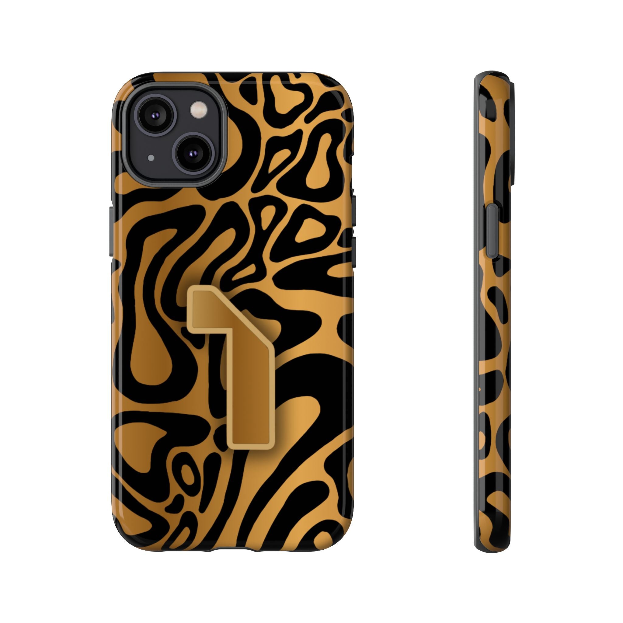 Lando Norris Championship Gold Blob Phone Case (Glossy and Matte)