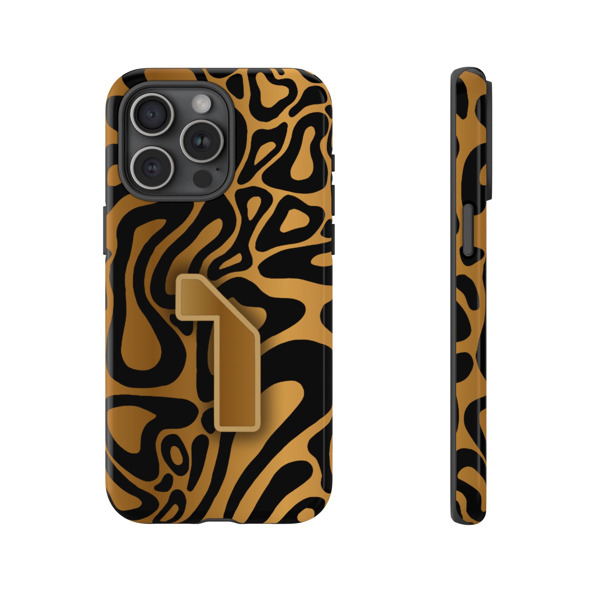 Lando Norris Championship Gold Blob Phone Case (Glossy and Matte)