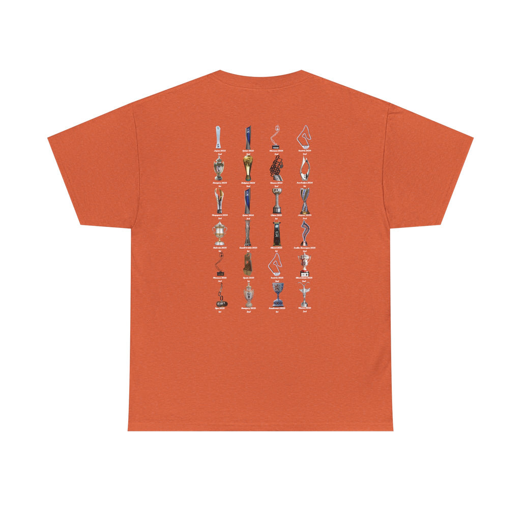 Oscar Piastri Cotton T-Shirt -  F1 Career Trophies