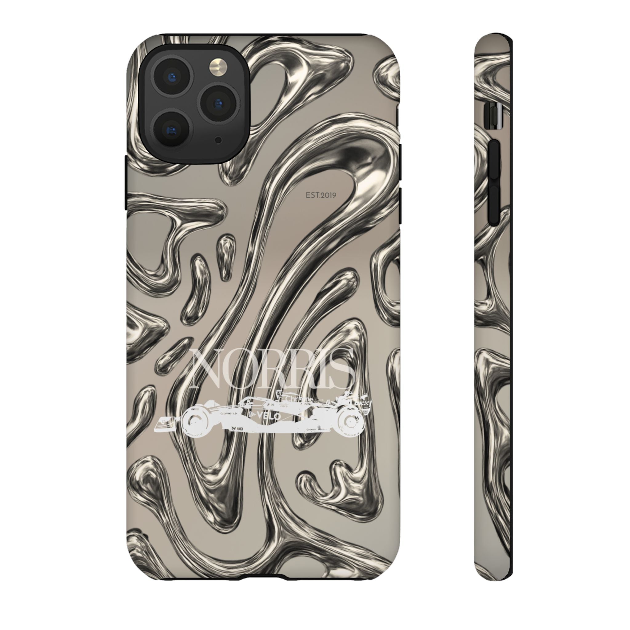 Lando Norris Chrome Phone Case (Glossy and Matte)