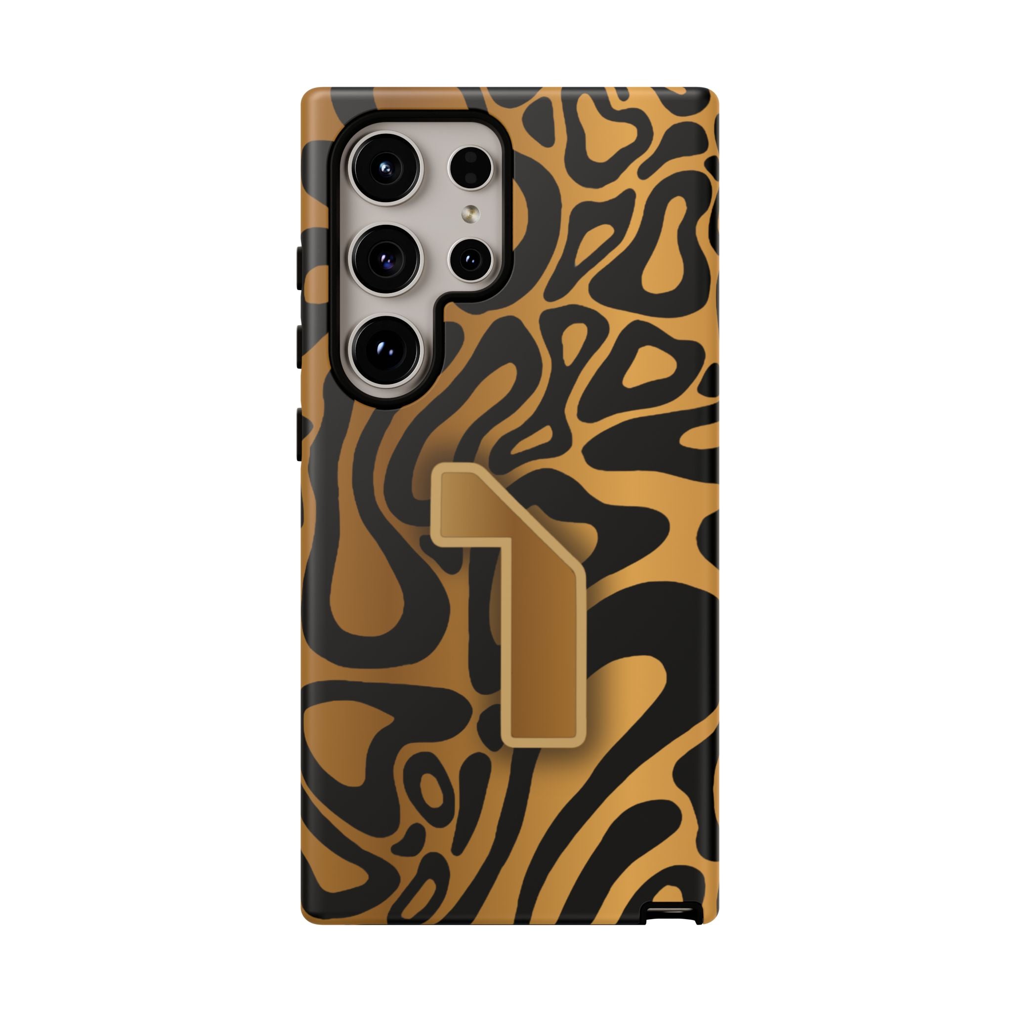 Lando Norris Championship Gold Blob Phone Case (Glossy and Matte)