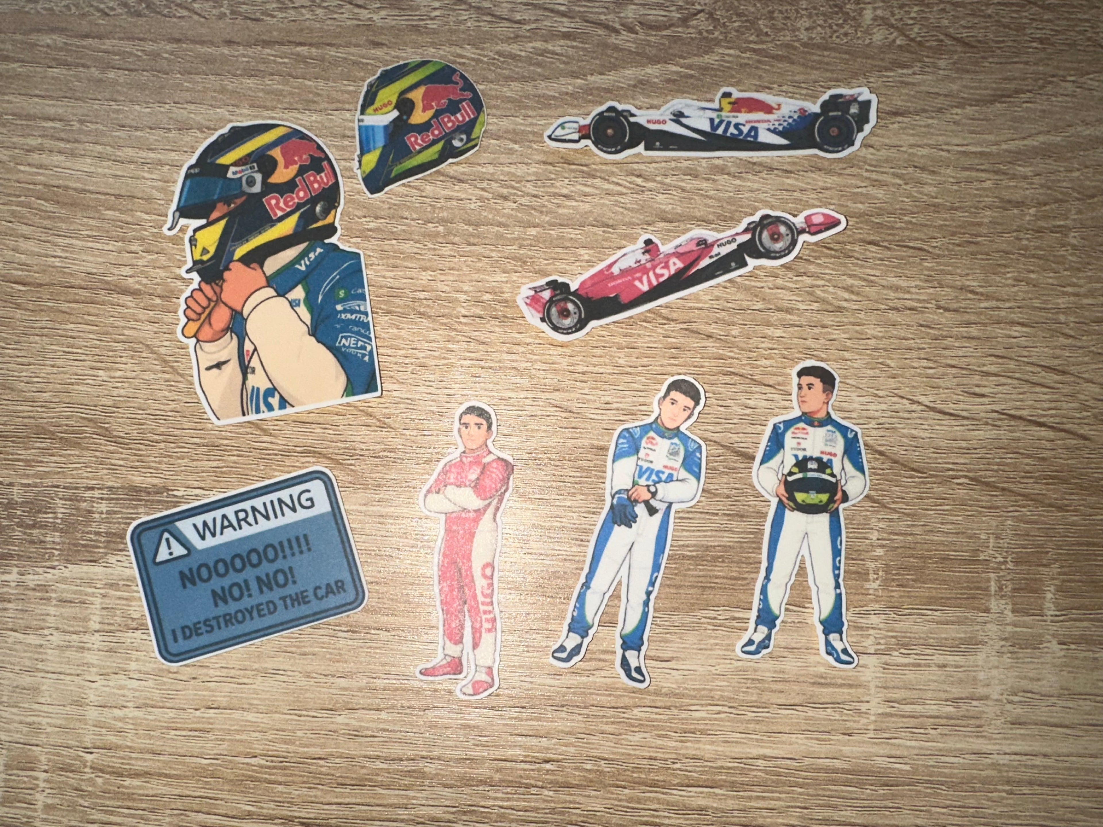 Isack Hadjar Stickers