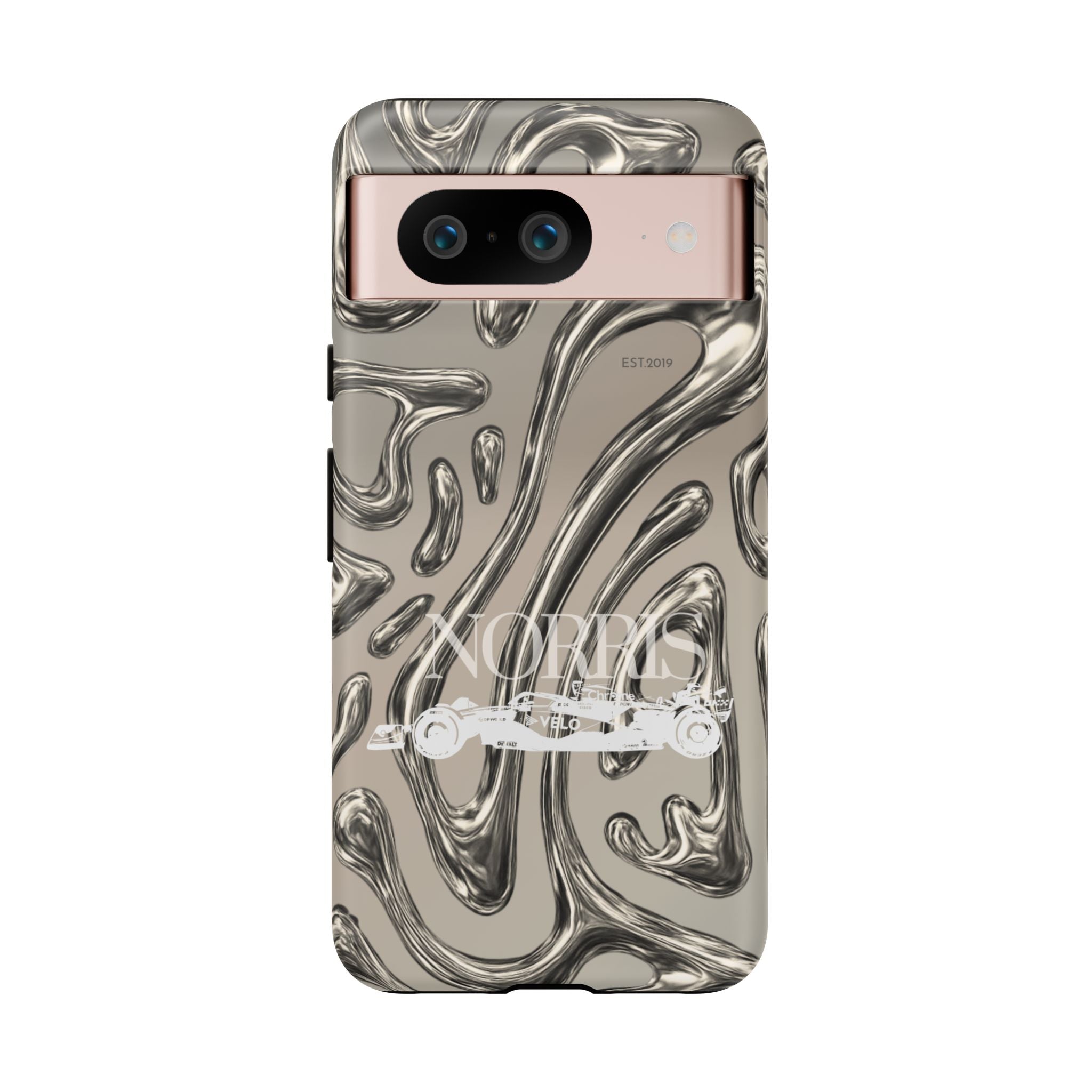Lando Norris Chrome Phone Case (Glossy and Matte)