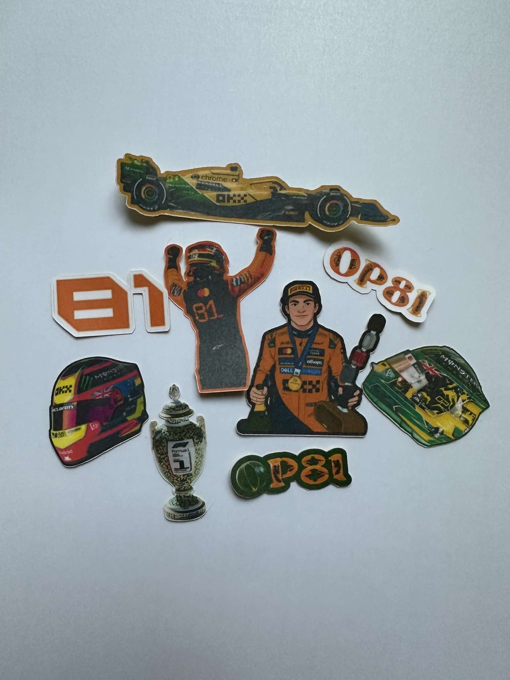 Oscar Piastri Stickers