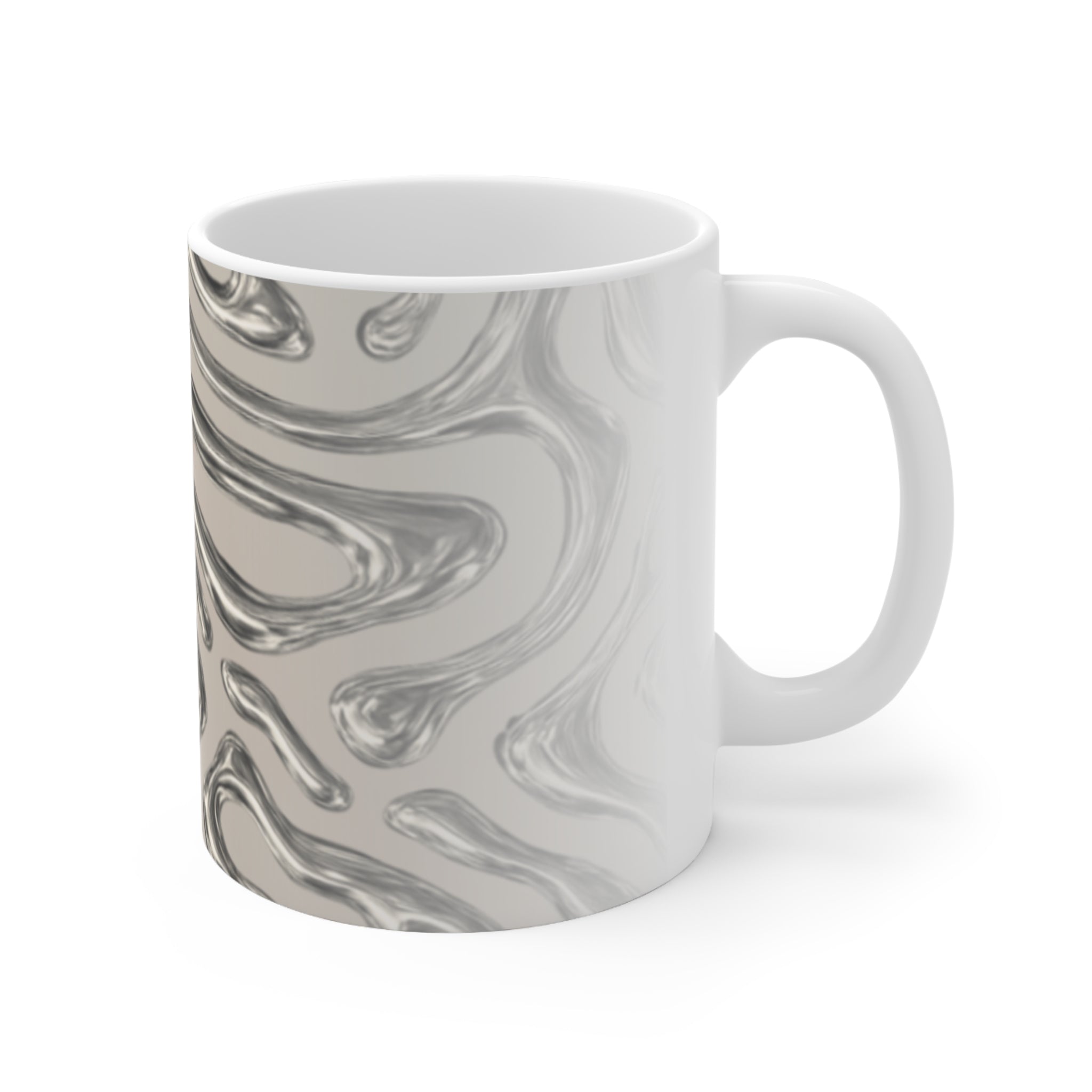 Lando Norris Chrome Blob Mug