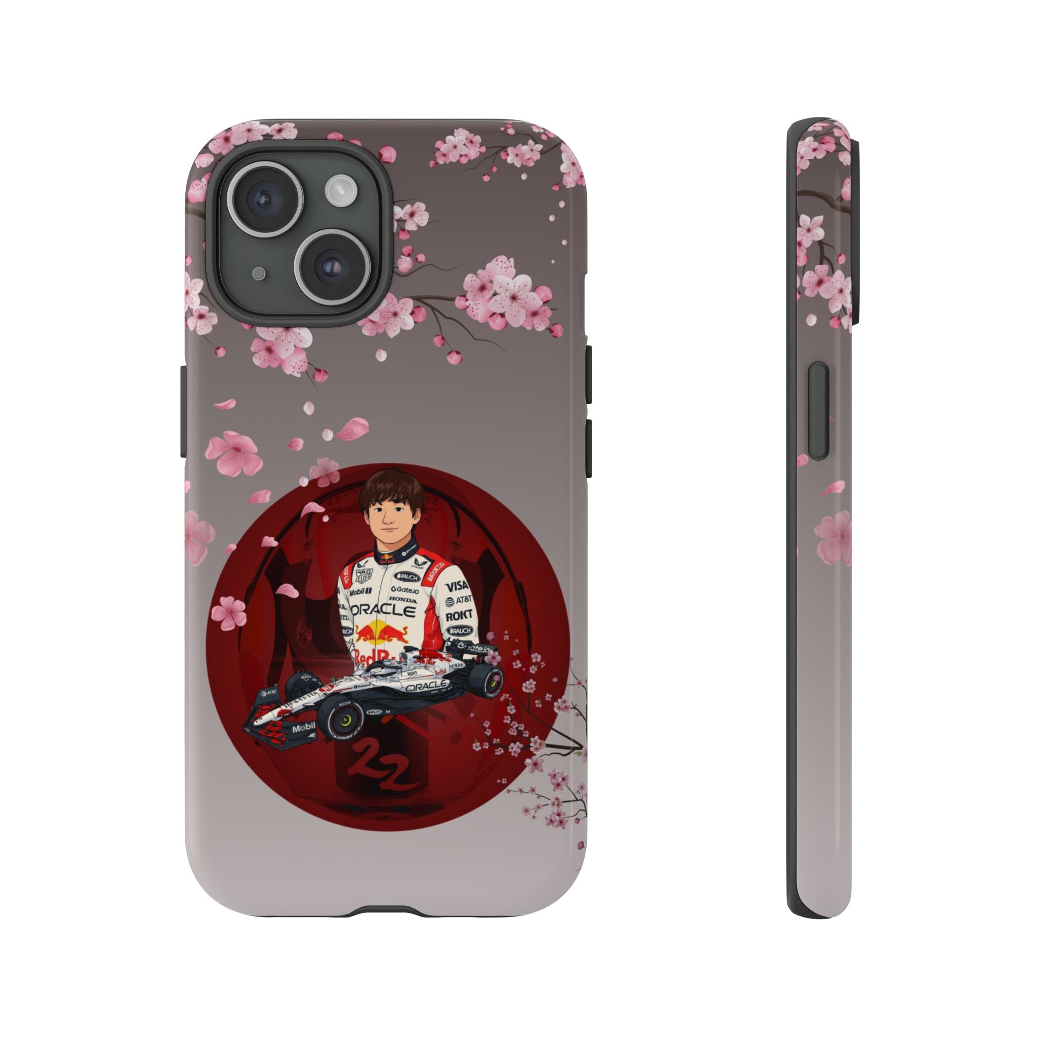 Yuki Tsunoda Japan Livery Phone Case (Glossy and Matte)