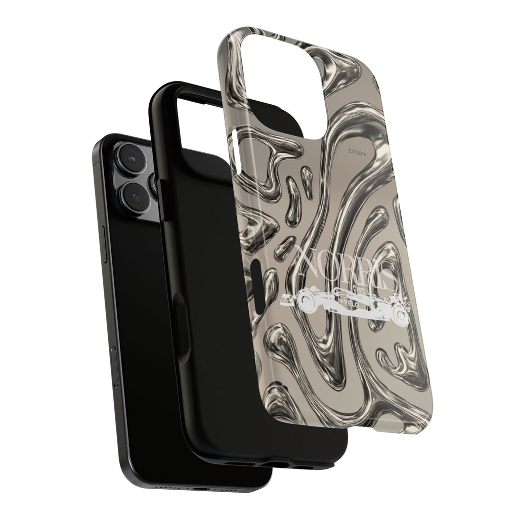 Lando Norris Chrome Phone Case (Glossy and Matte)