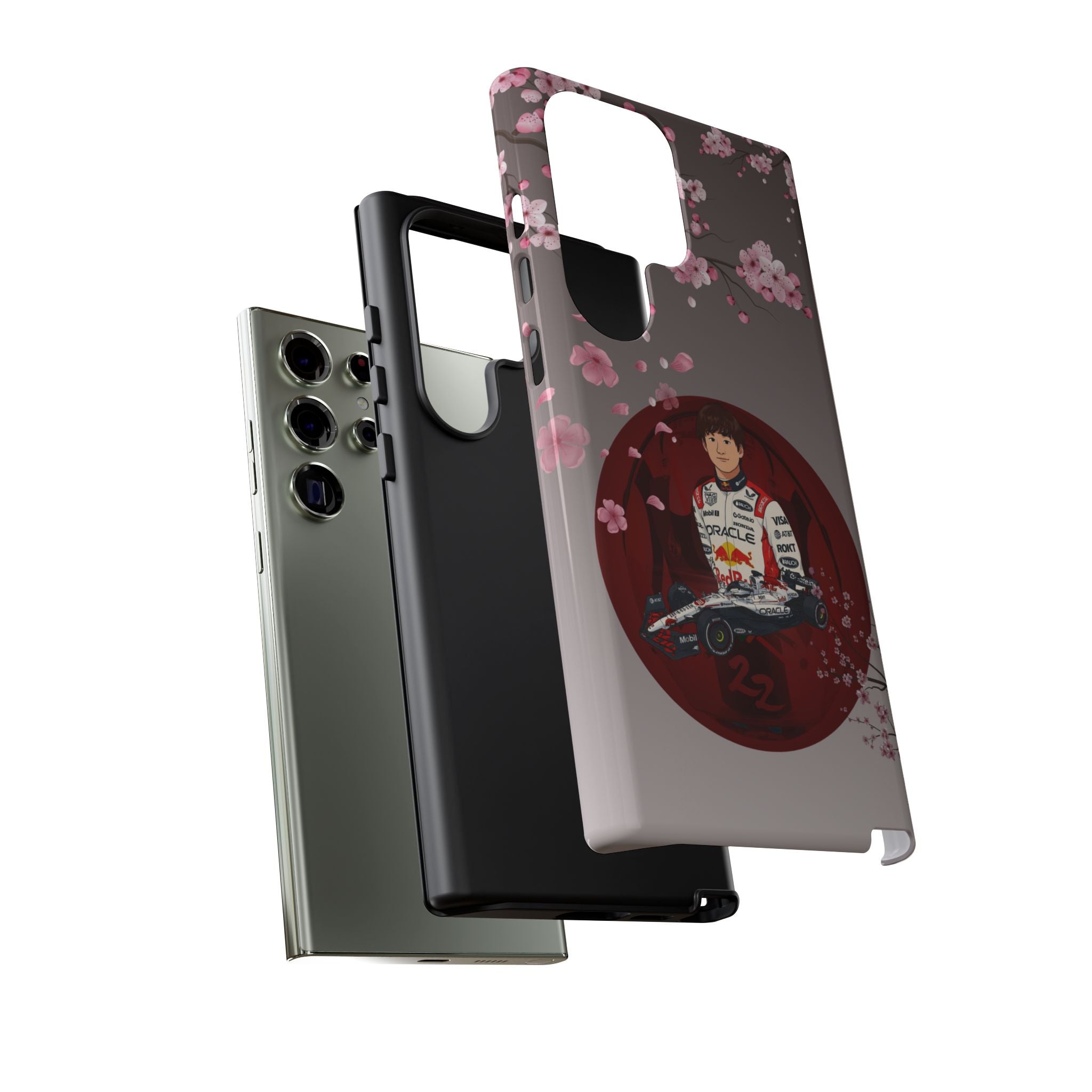 Yuki Tsunoda Japan Livery Phone Case (Glossy and Matte)