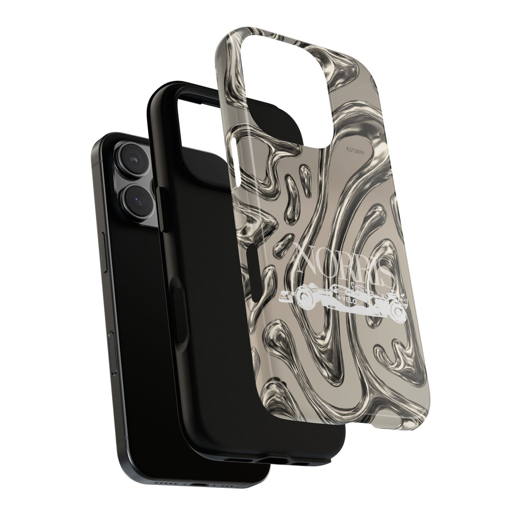 Lando Norris Chrome Phone Case (Glossy and Matte)