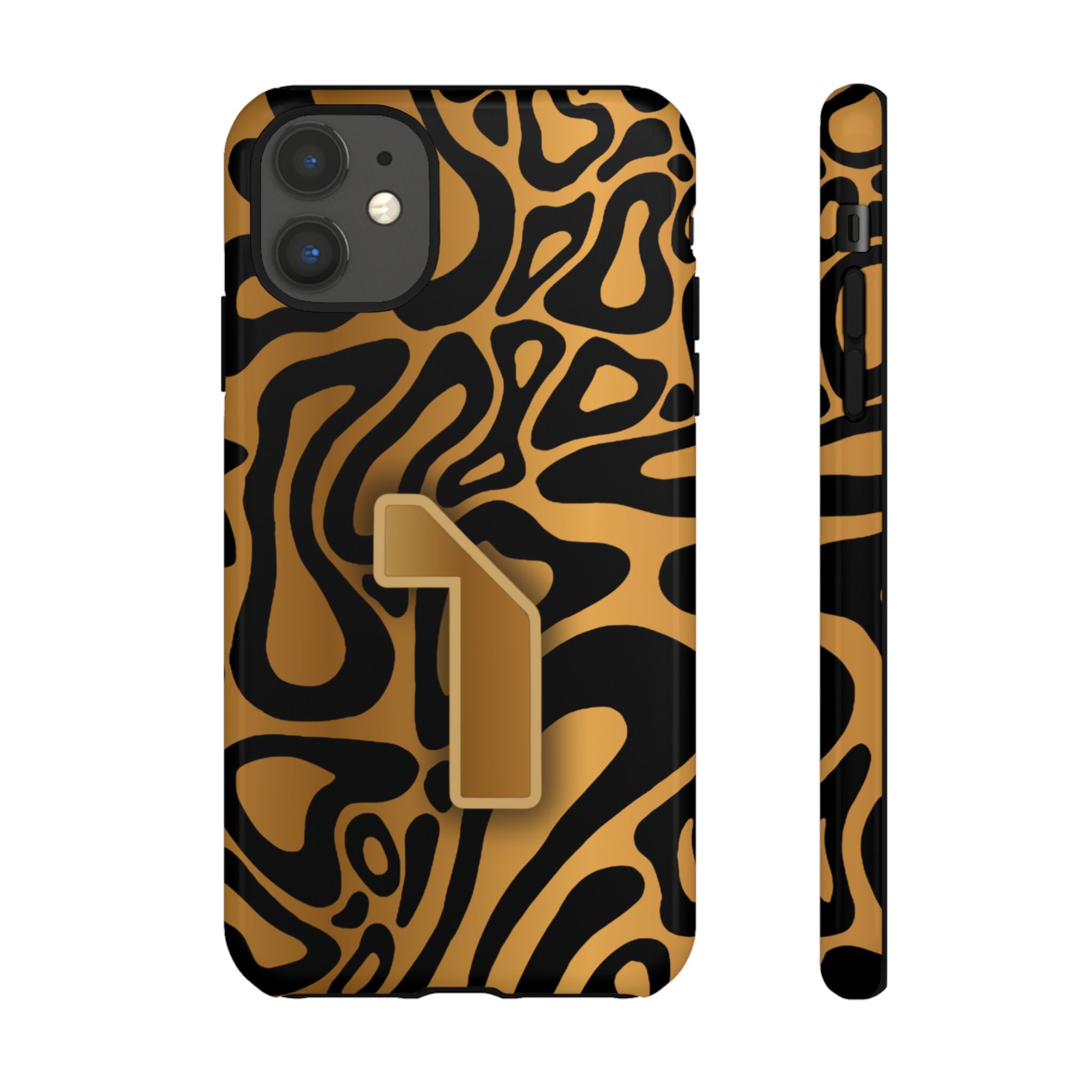 Lando Norris Championship Gold Blob Phone Case (Glossy and Matte)