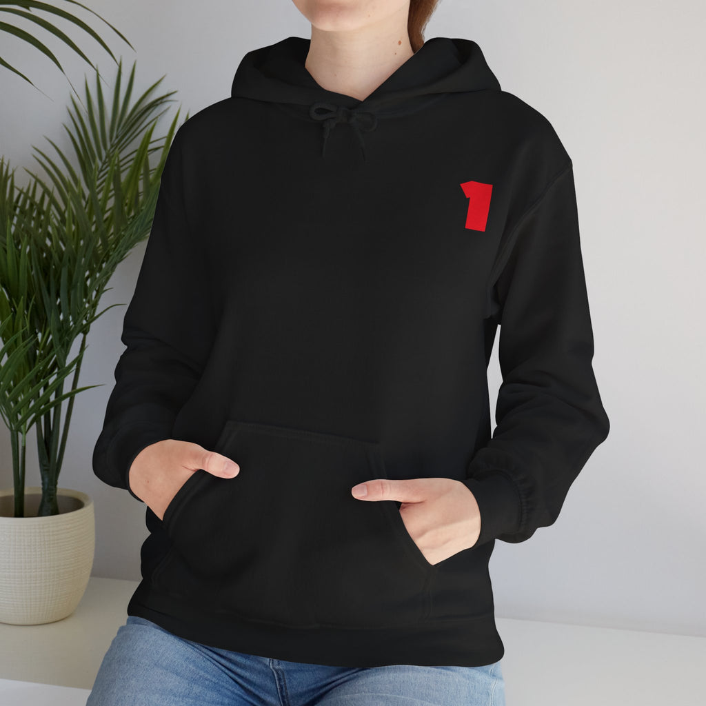 Max Verstappen - Helmets In His F1 Career Hoodie