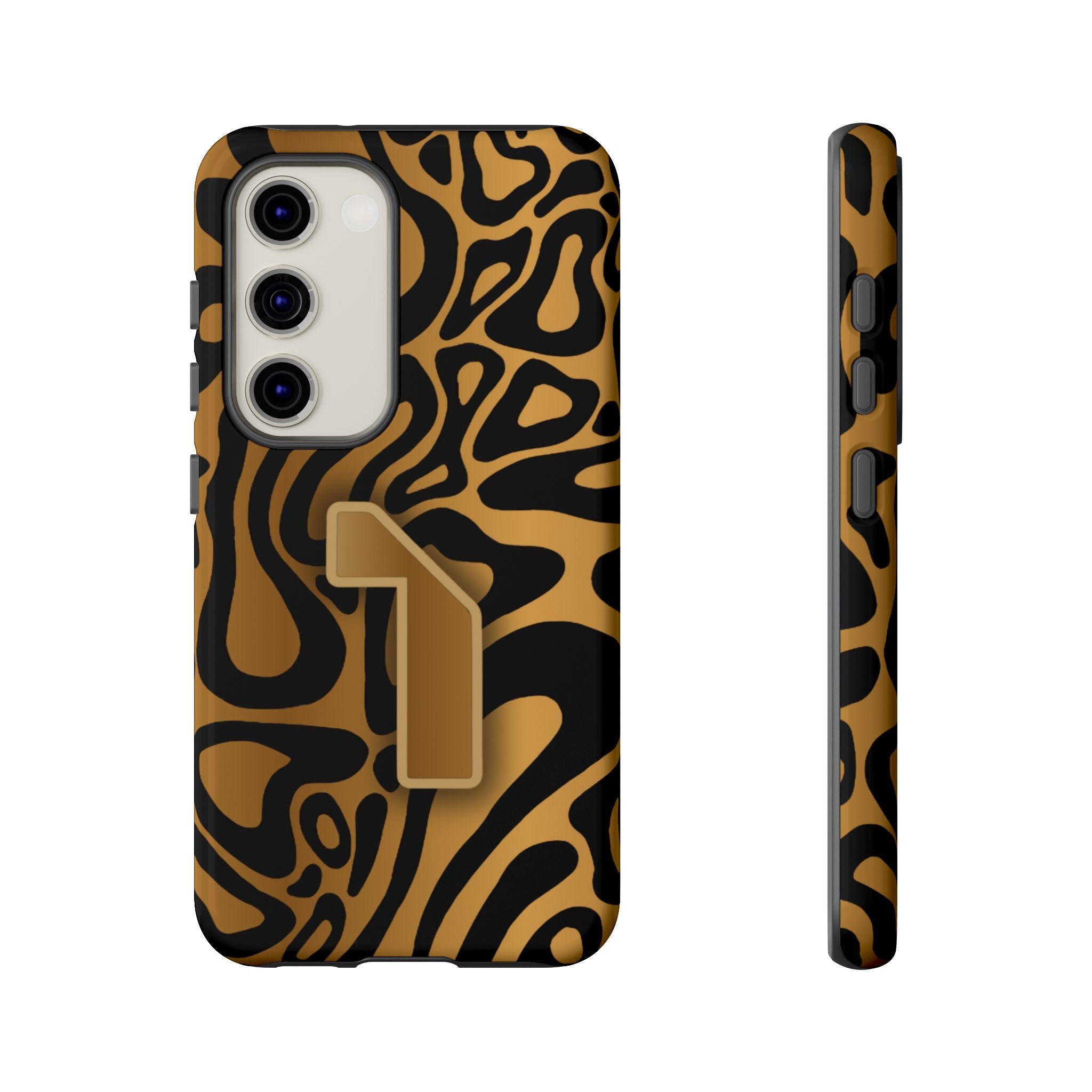 Lando Norris Championship Gold Blob Phone Case (Glossy and Matte)