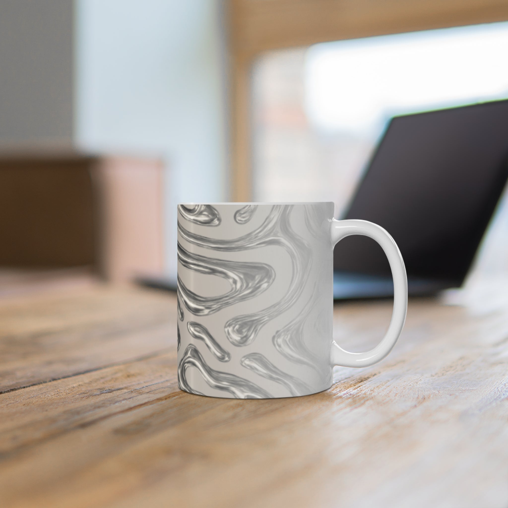 Lando Norris Chrome Blob Mug