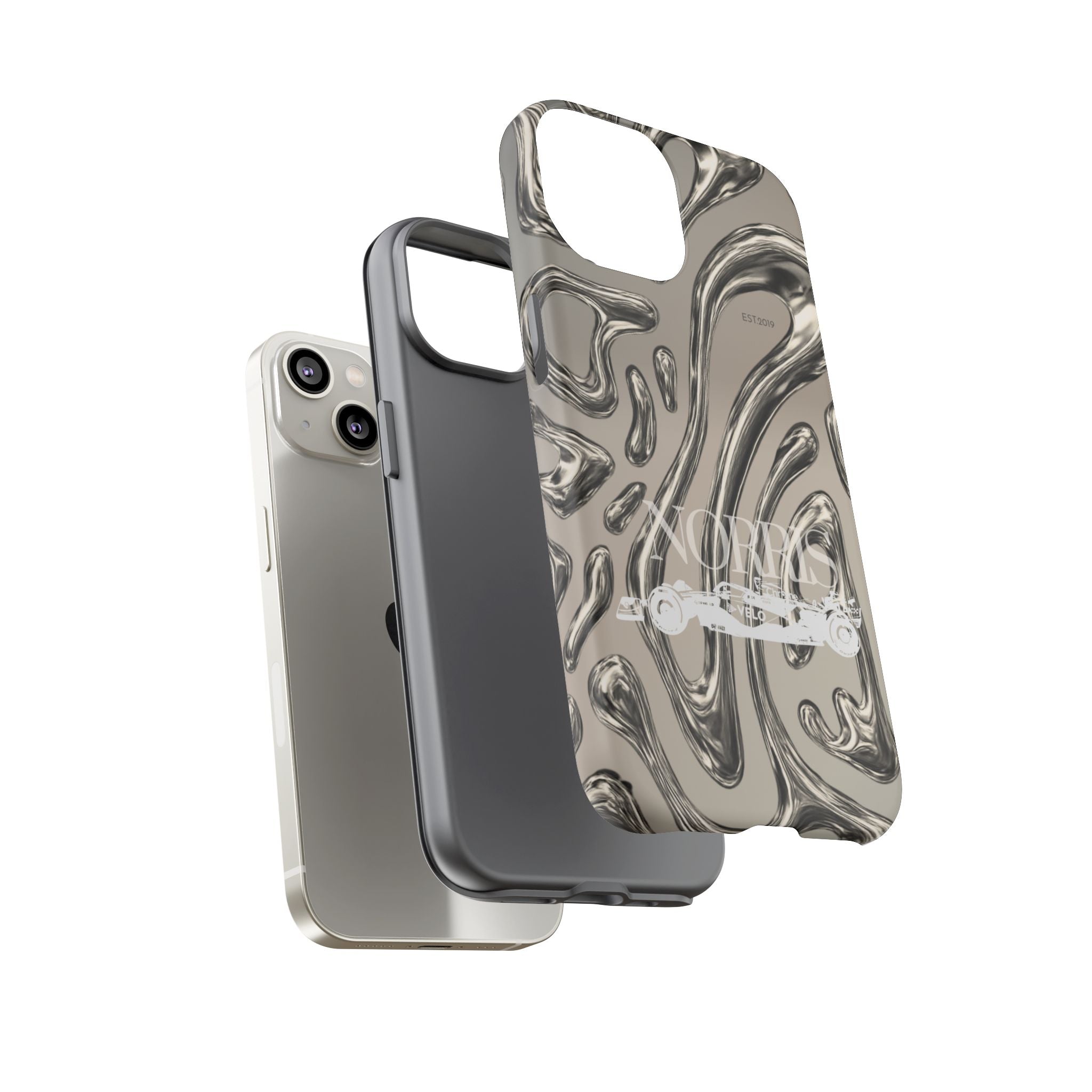Lando Norris Chrome Phone Case (Glossy and Matte)