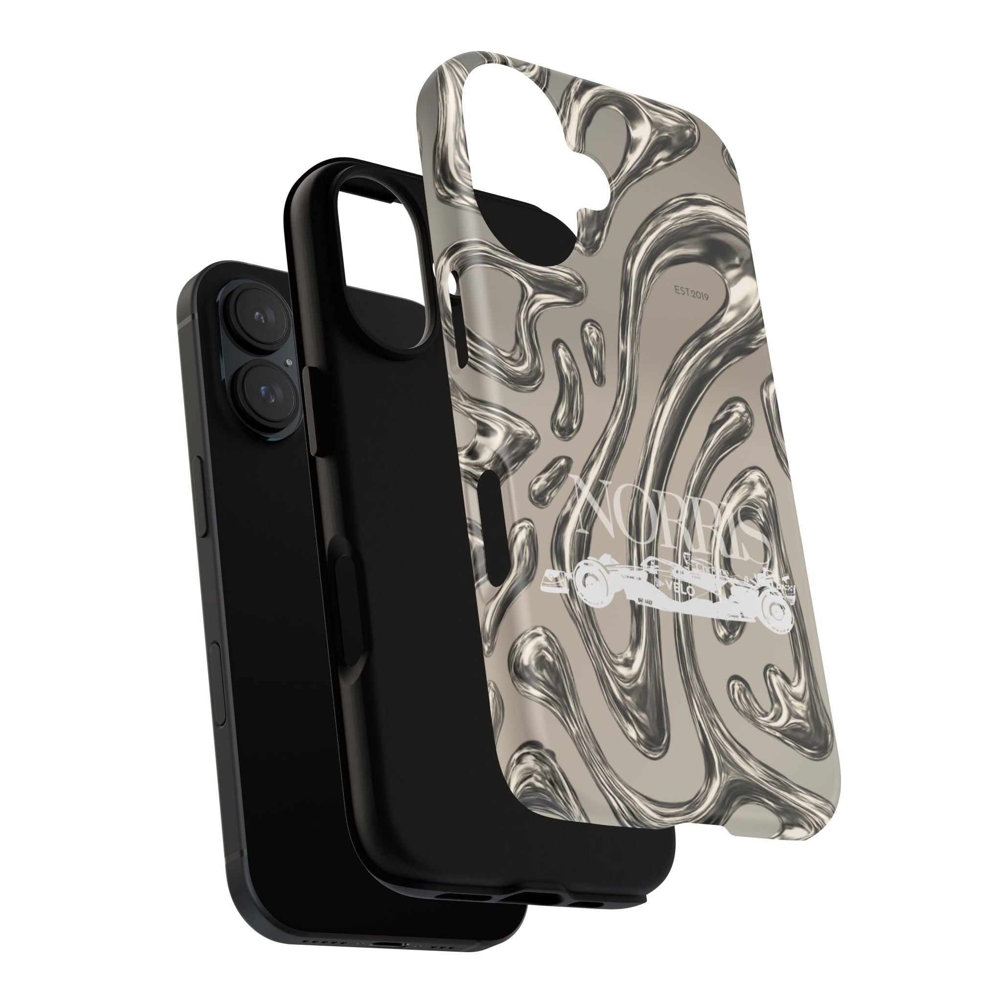 Lando Norris Chrome Phone Case (Glossy and Matte)