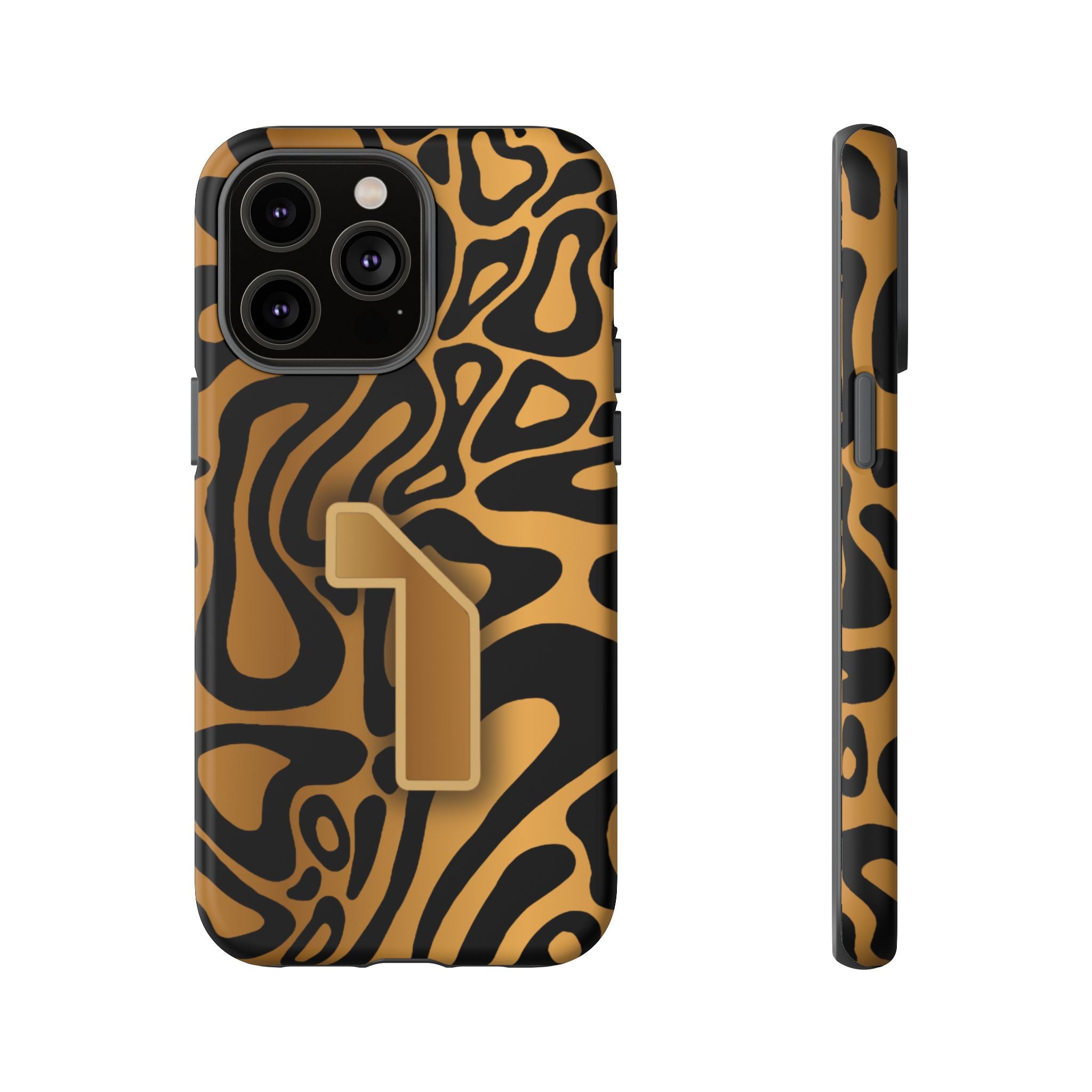 Lando Norris Championship Gold Blob Phone Case (Glossy and Matte)