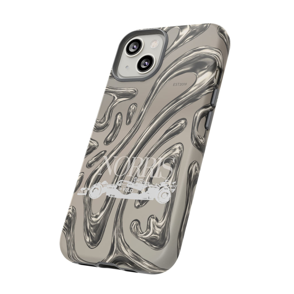 Lando Norris Chrome Phone Case (Glossy and Matte)