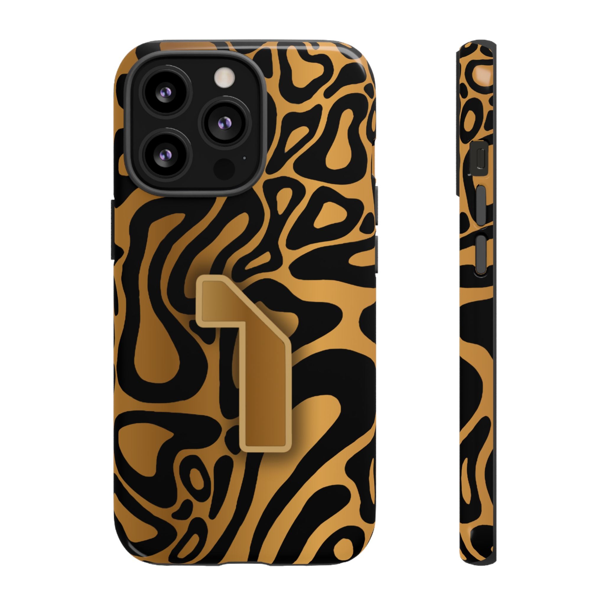 Lando Norris Championship Gold Blob Phone Case (Glossy and Matte)