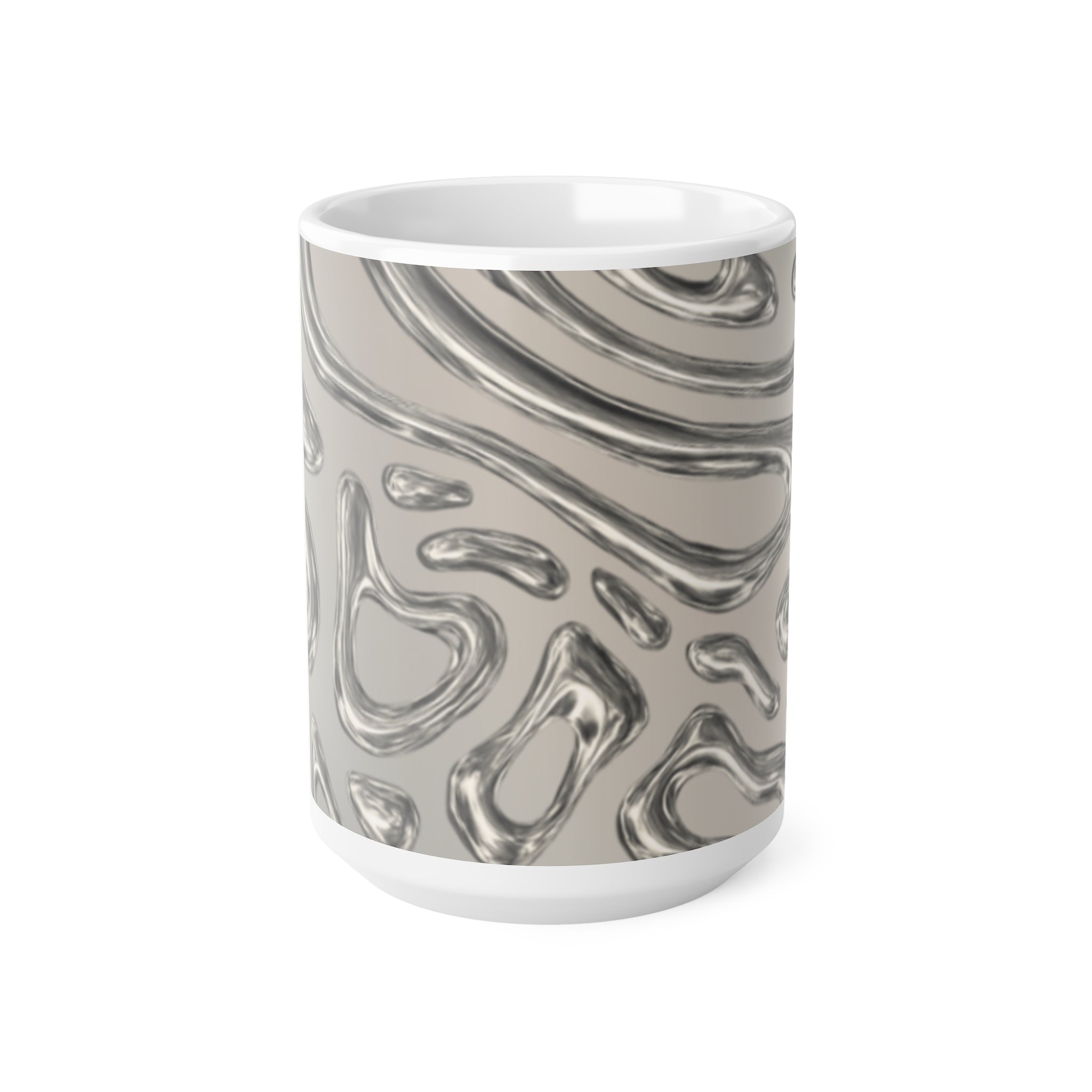 Lando Norris Chrome Blob Mug