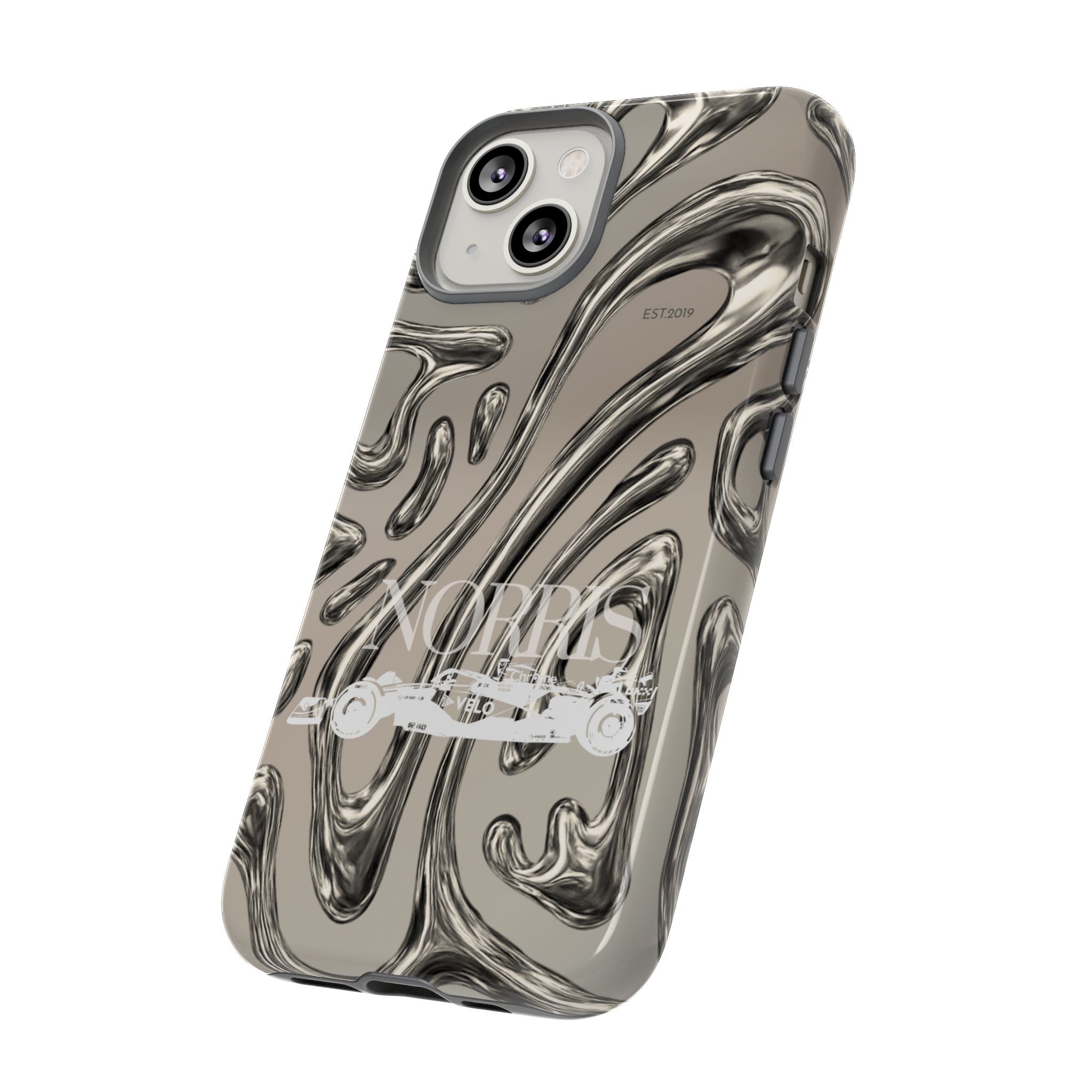 Lando Norris Chrome Phone Case (Glossy and Matte)