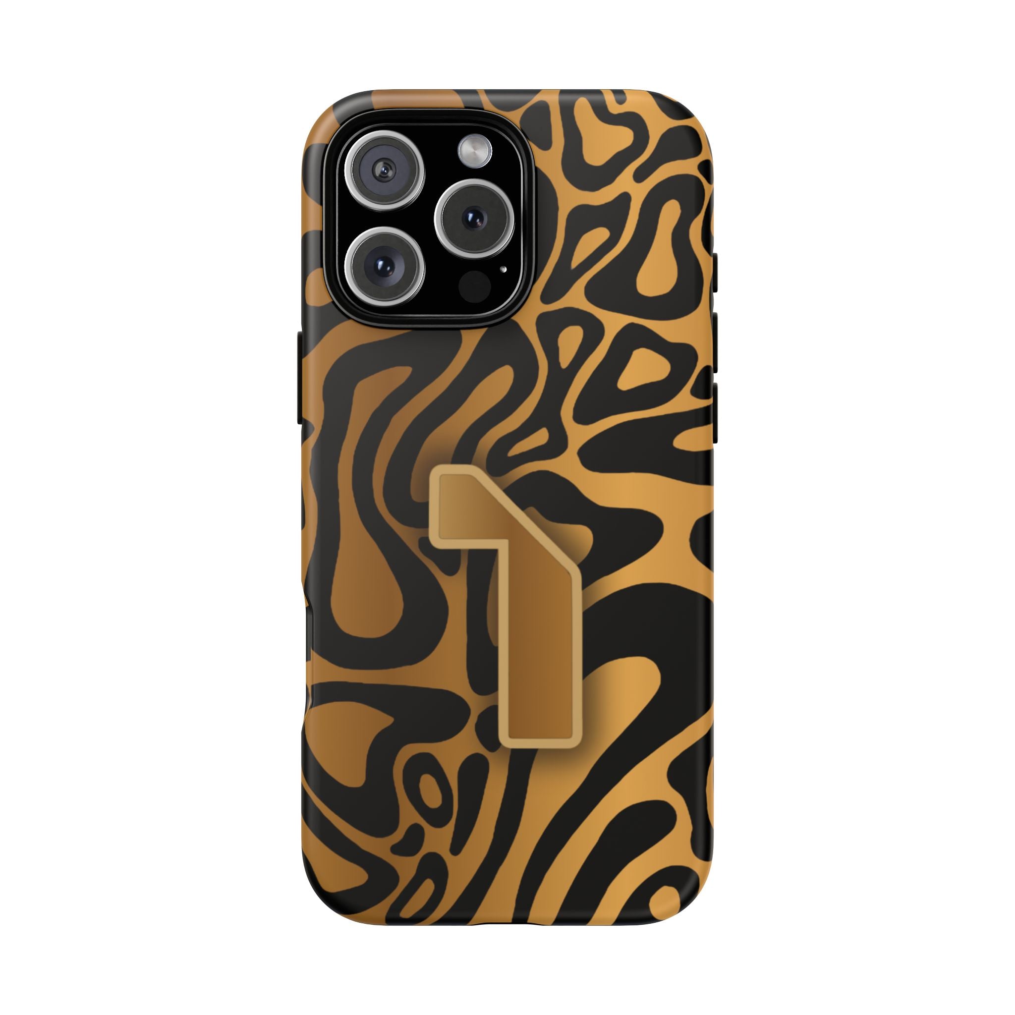 Lando Norris Championship Gold Blob Phone Case (Glossy and Matte)