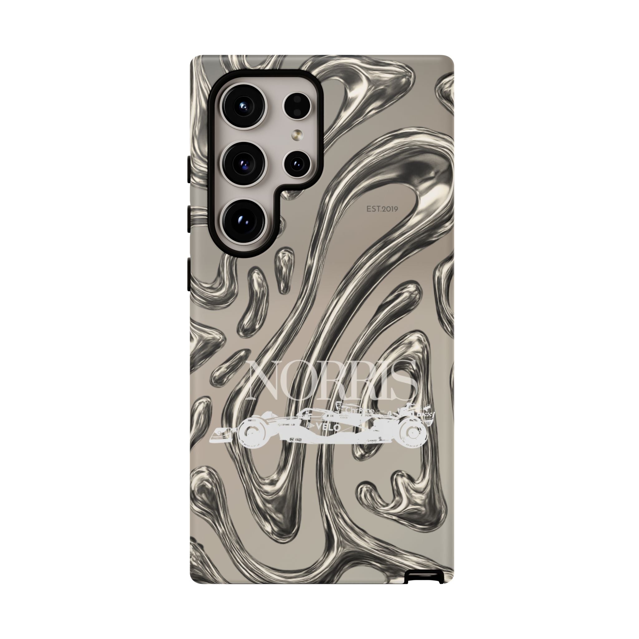 Lando Norris Chrome Phone Case (Glossy and Matte)