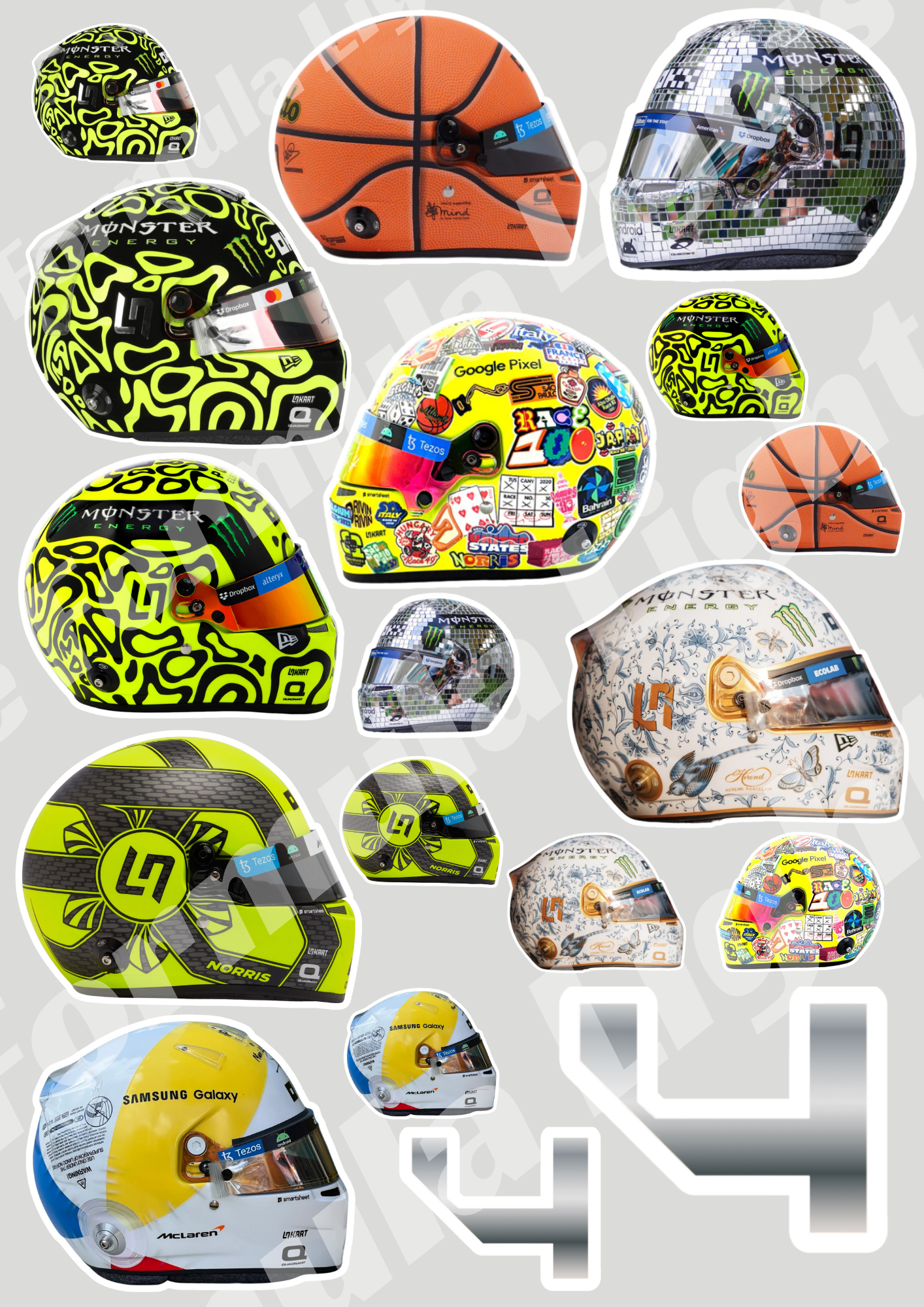 Lando Norris Stickers