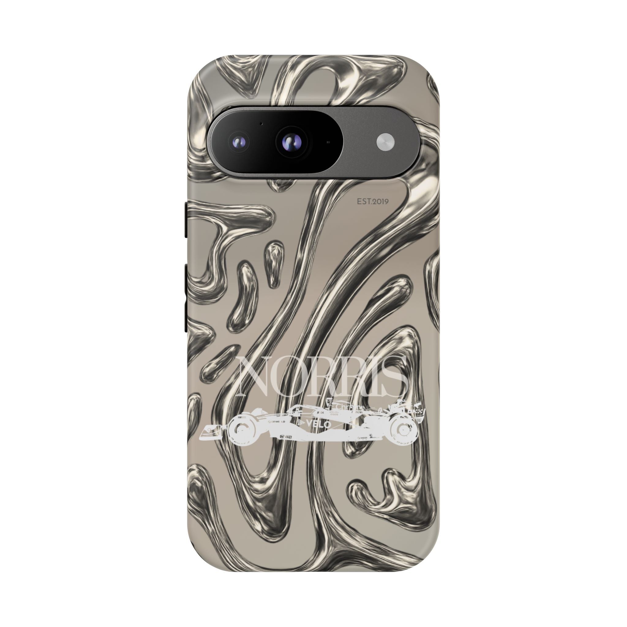 Lando Norris Chrome Phone Case (Glossy and Matte)